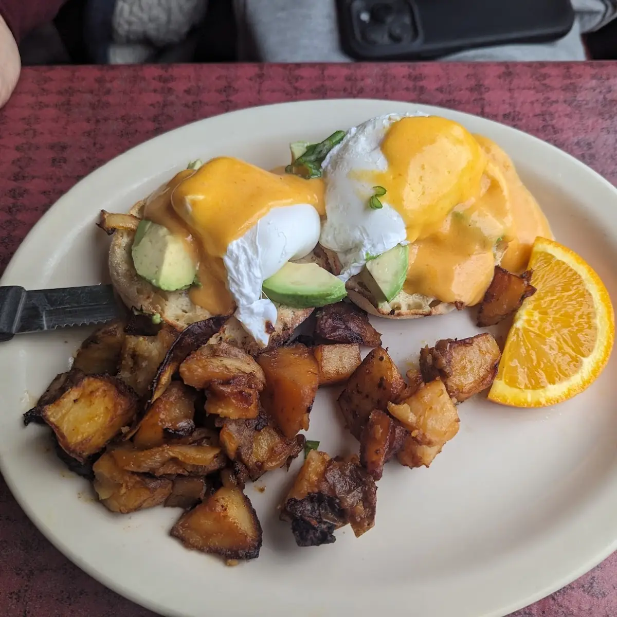 Smoked Salmon Eggs Benedict Breakfast