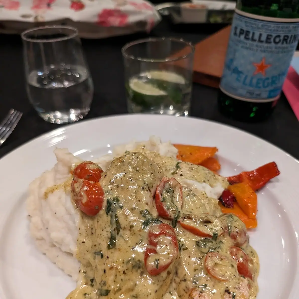 Roasted Garlic Chicken Pesto