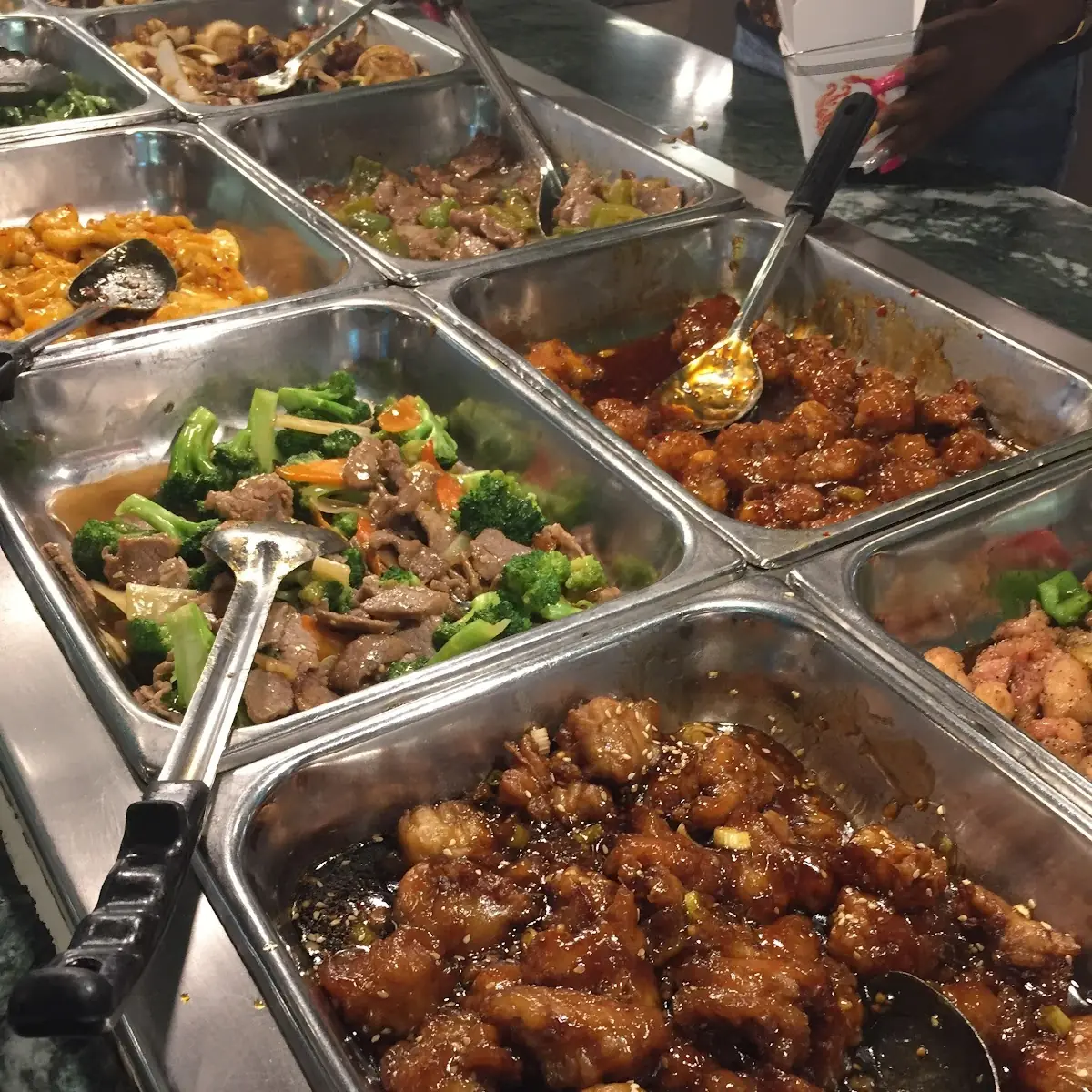 Beef & Broccoli Honey Chicken
