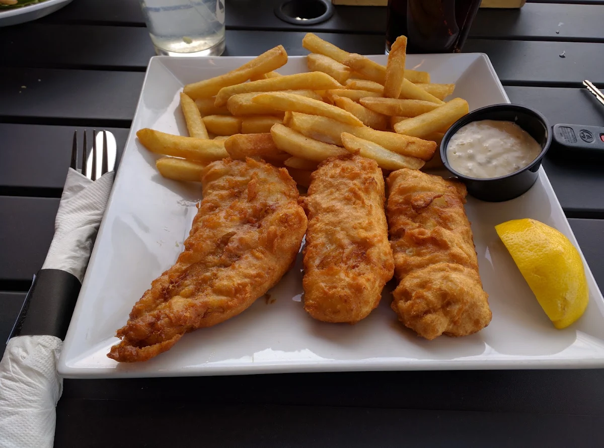 Beer- Battered Fish & Chips
