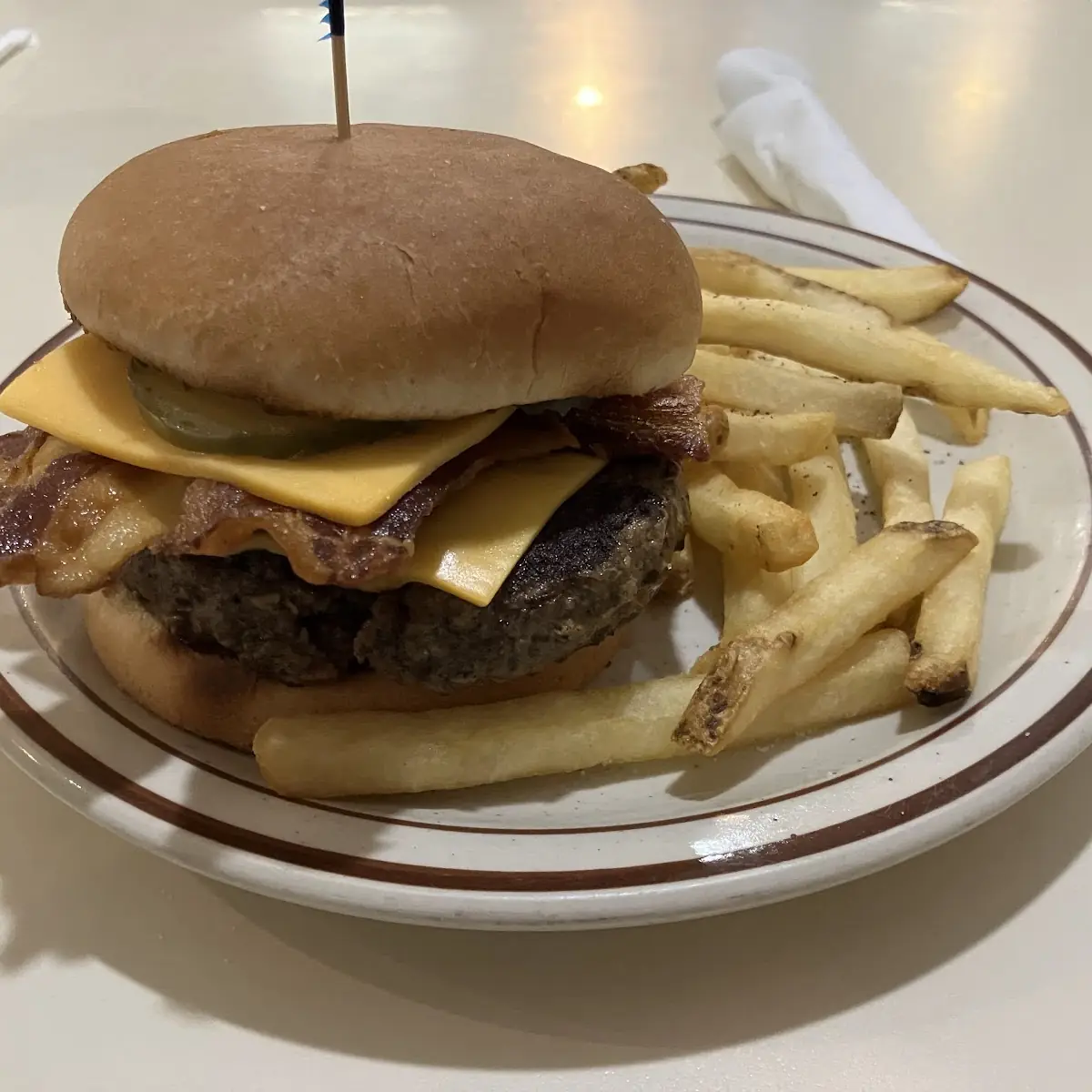 Bacon Cheeseburger