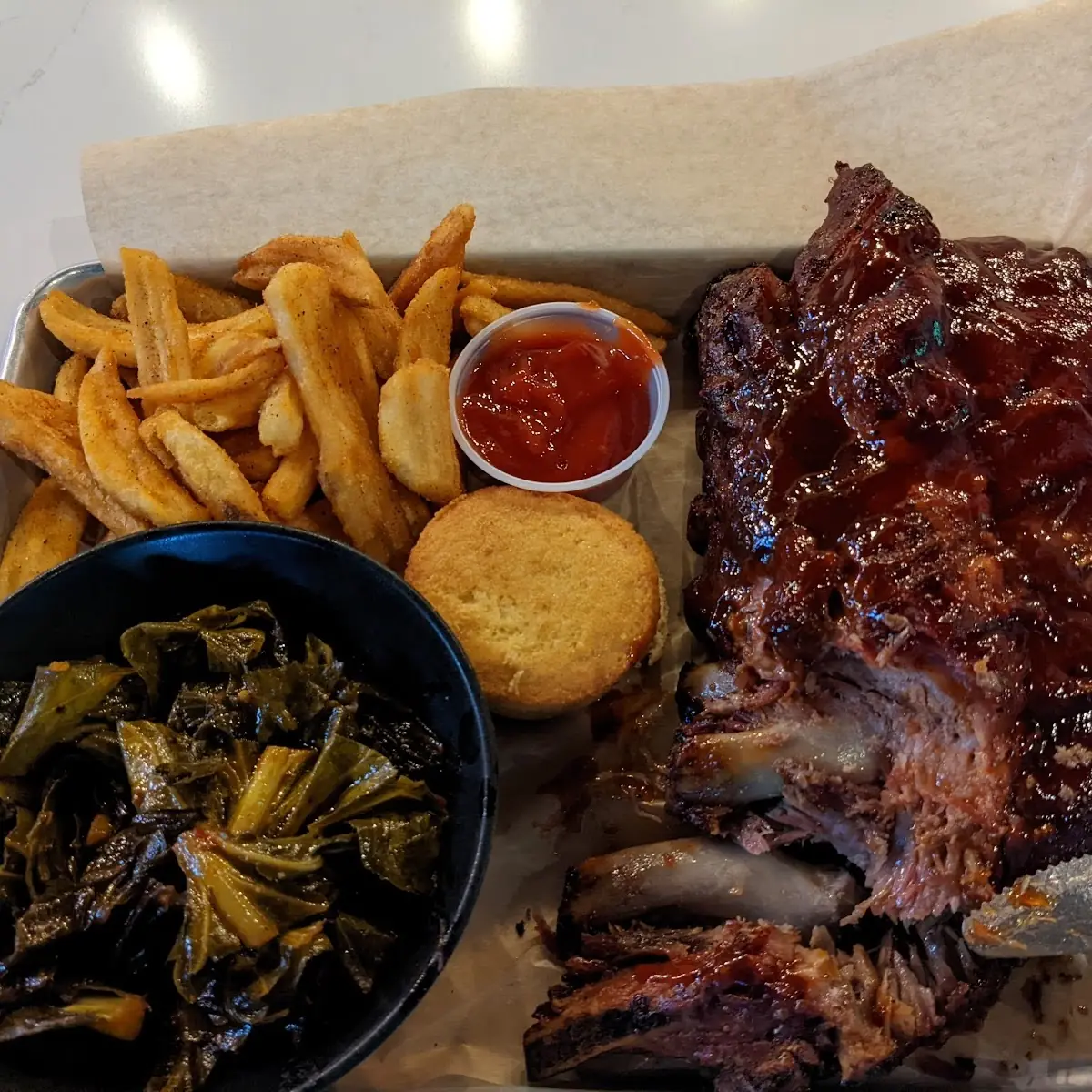 Half Rack of BBQ Ribs