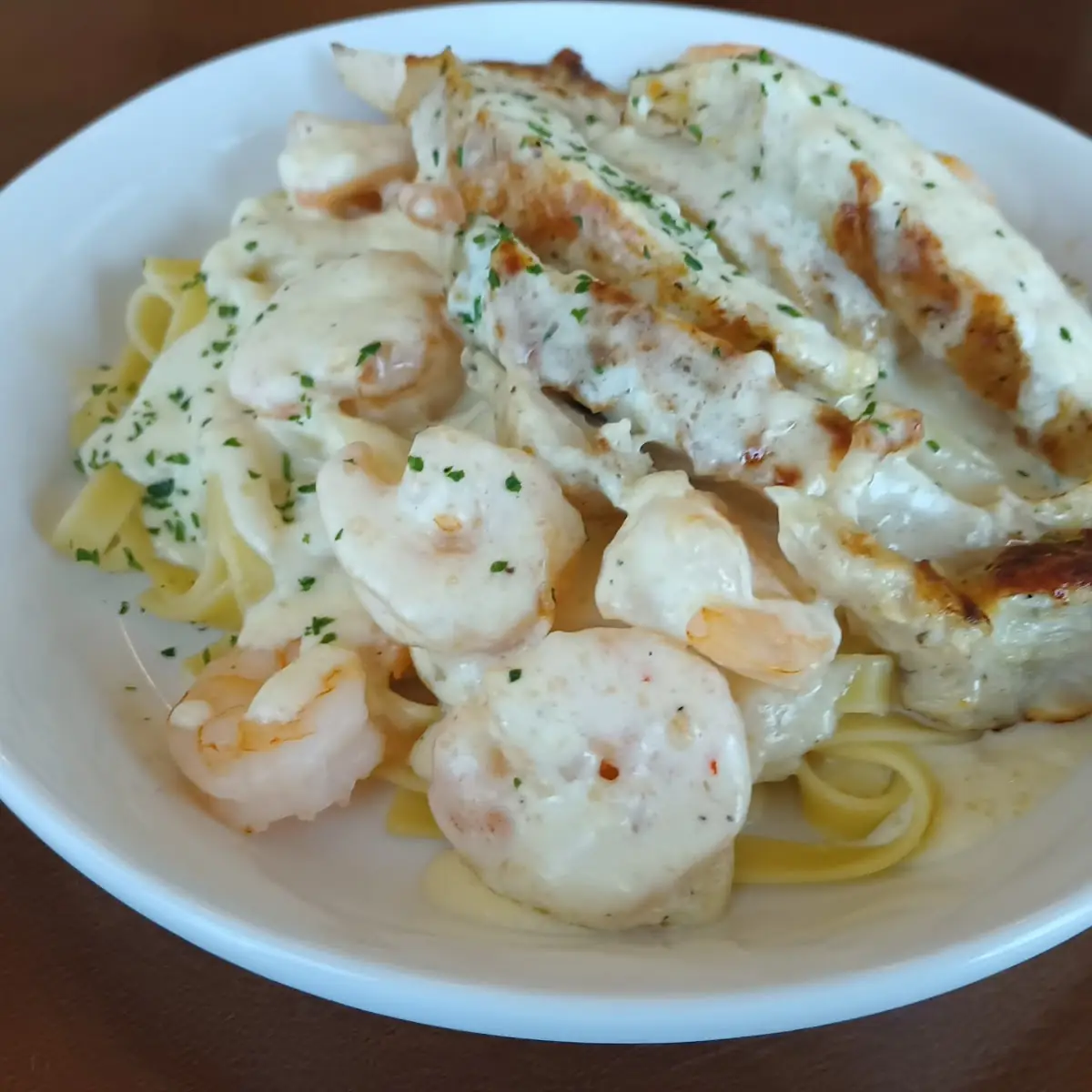 Shrimp Alfredo