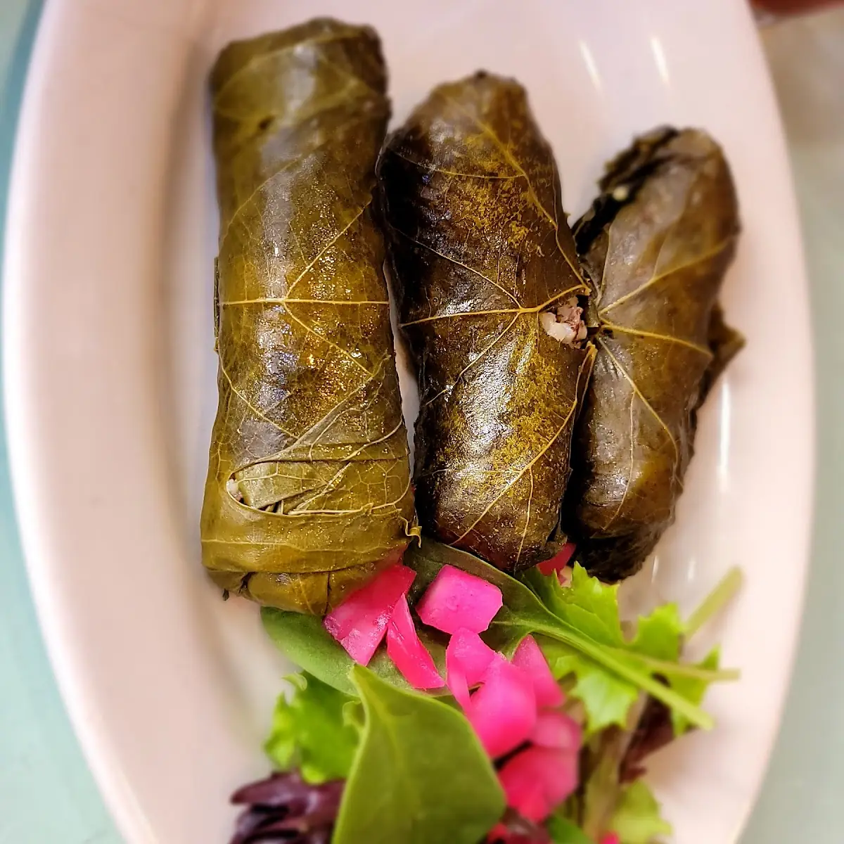 Stuffed Grape Leaves with Lamb