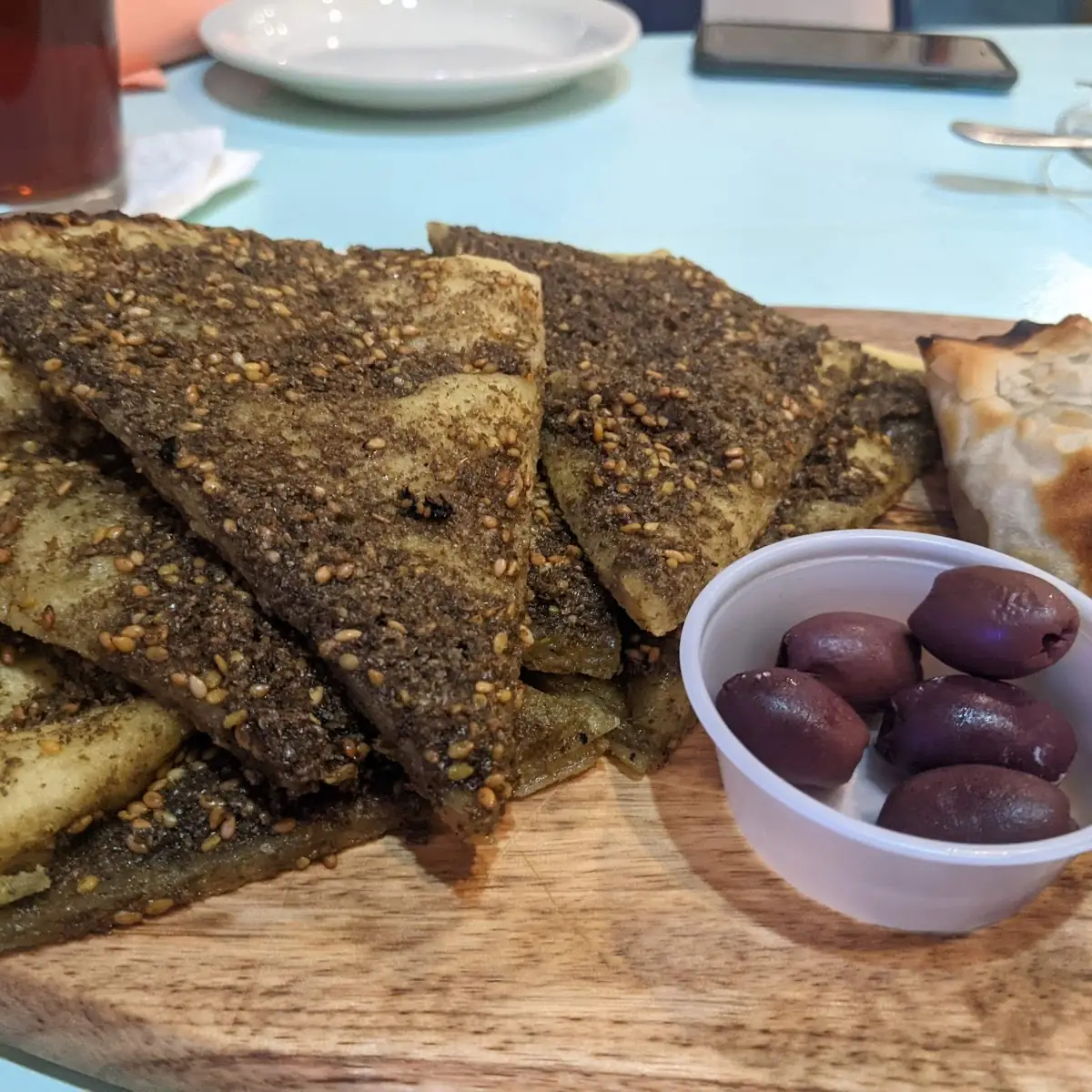 Za'atar & Cheese Flatbread