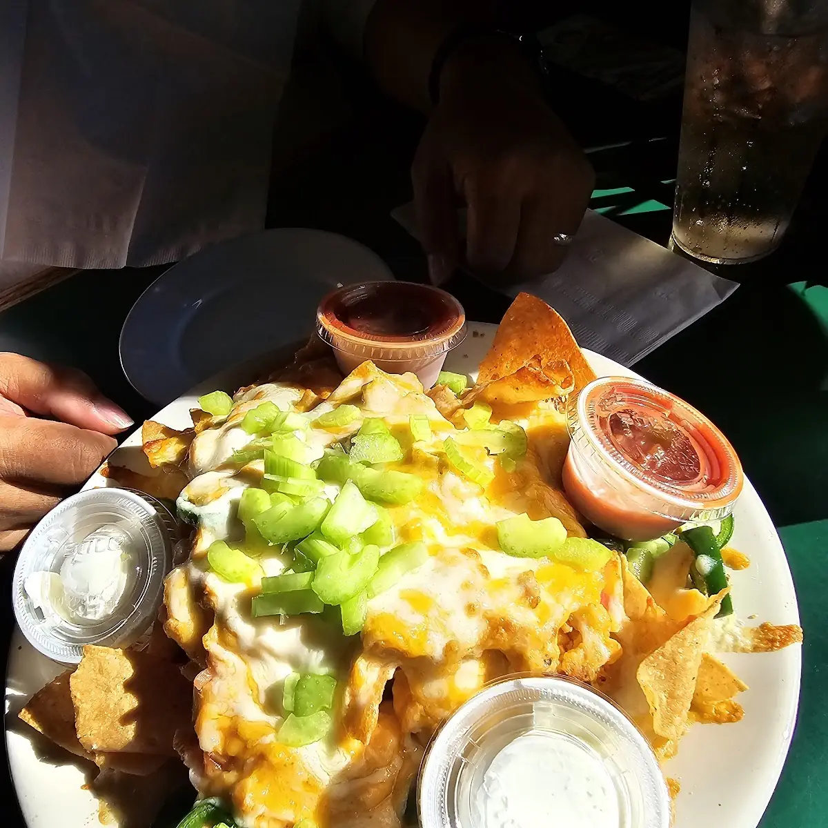 Buffalo Chicken Nachos