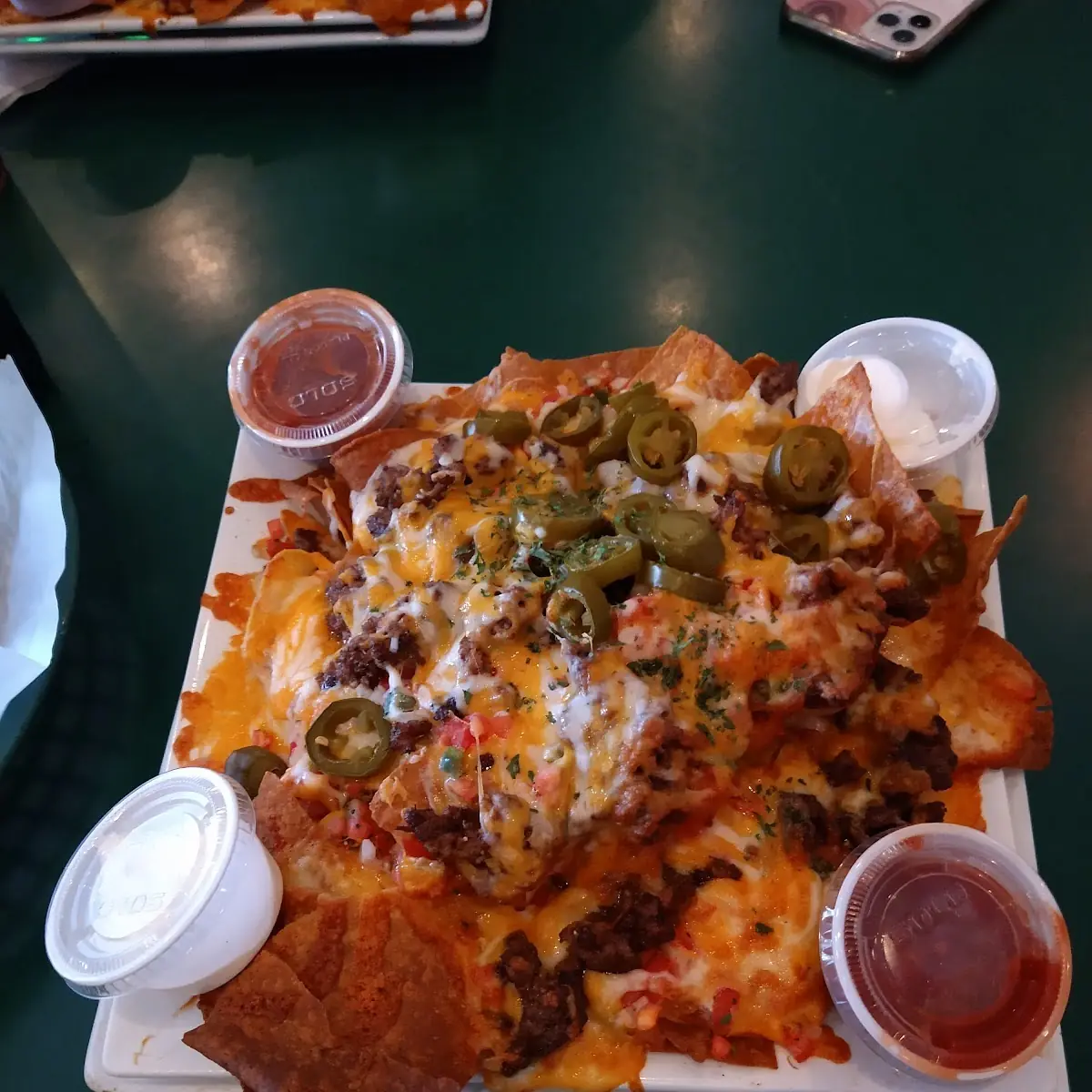 Loaded Beef Nachos Supreme