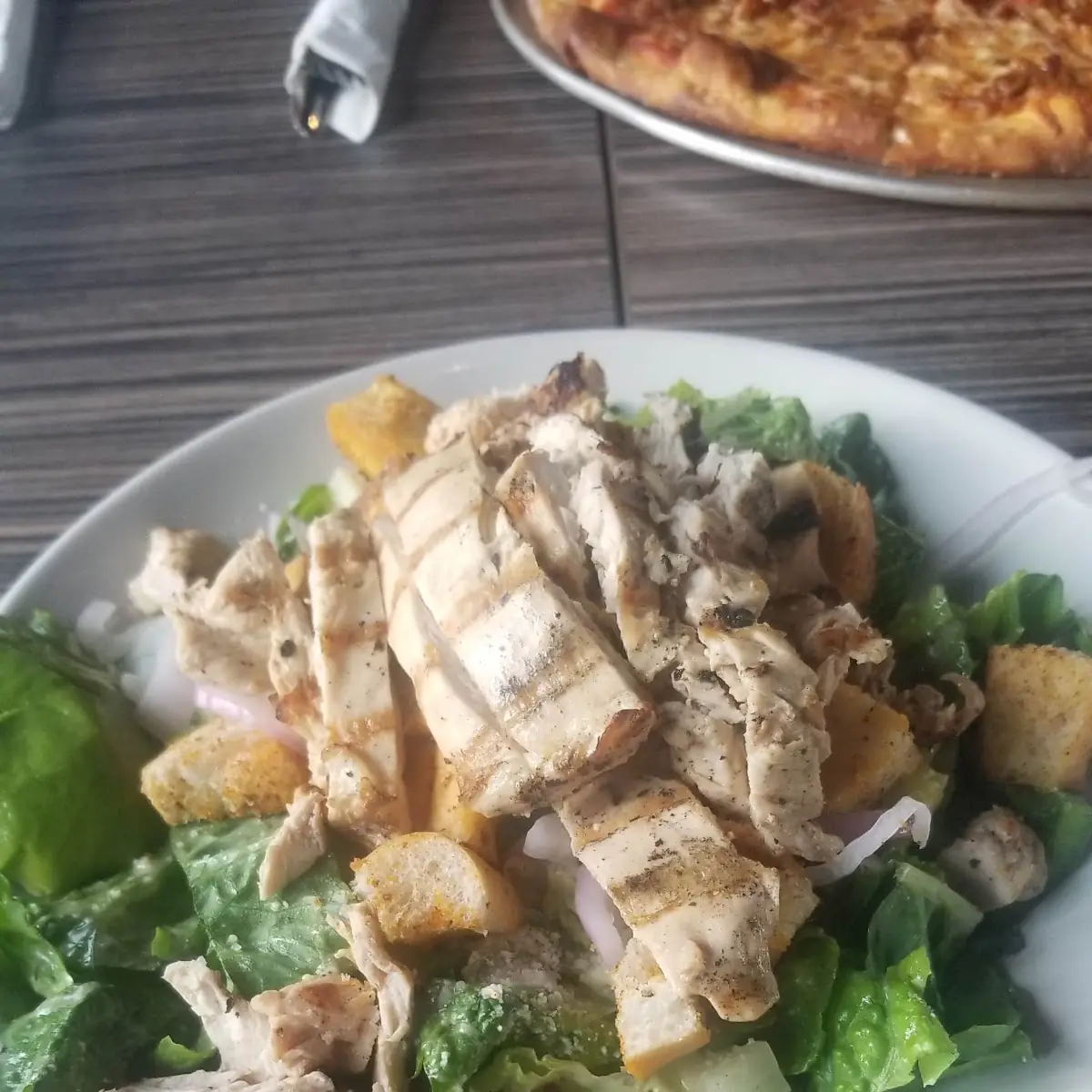Grilled Chicken Caesar Salad