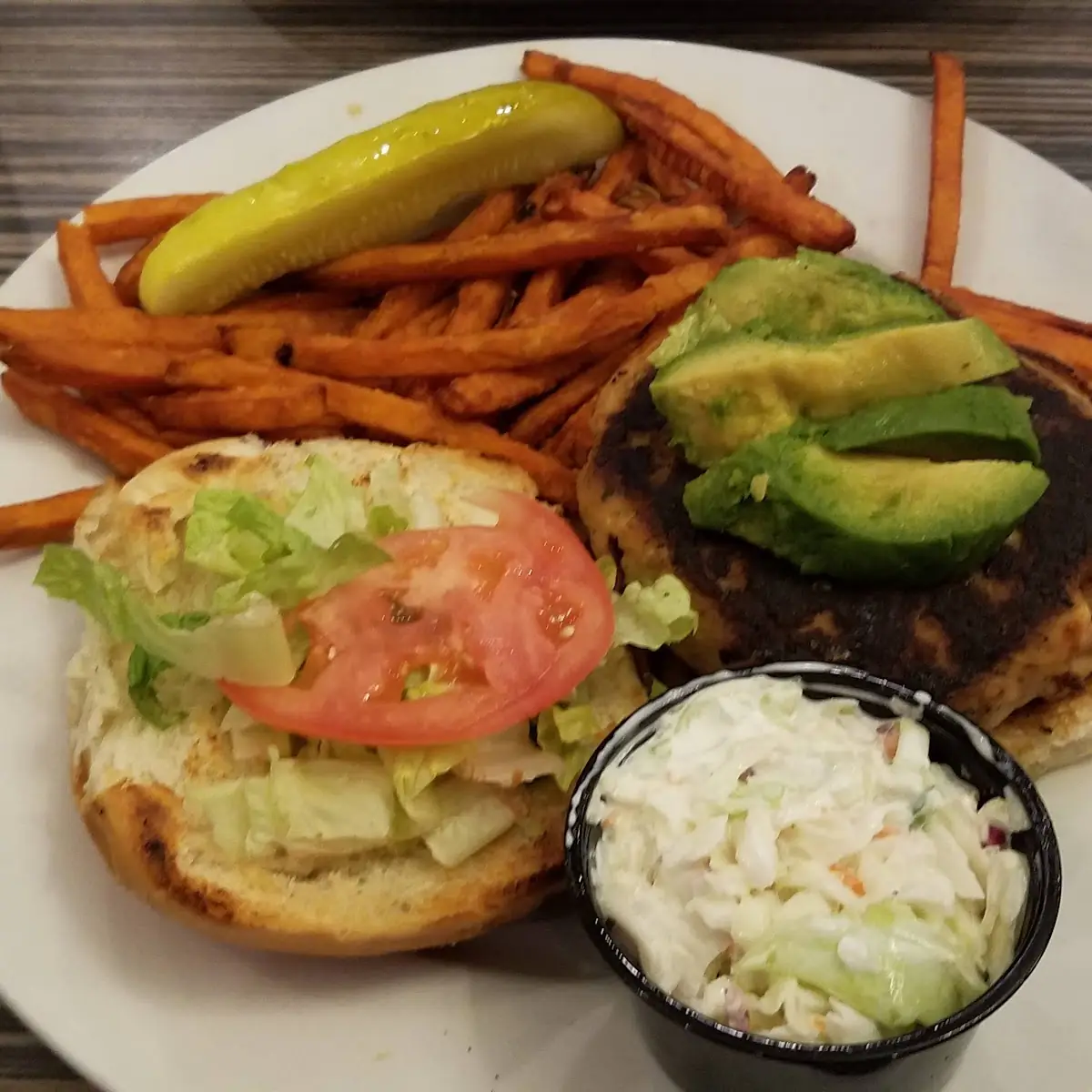 Salmon Burger