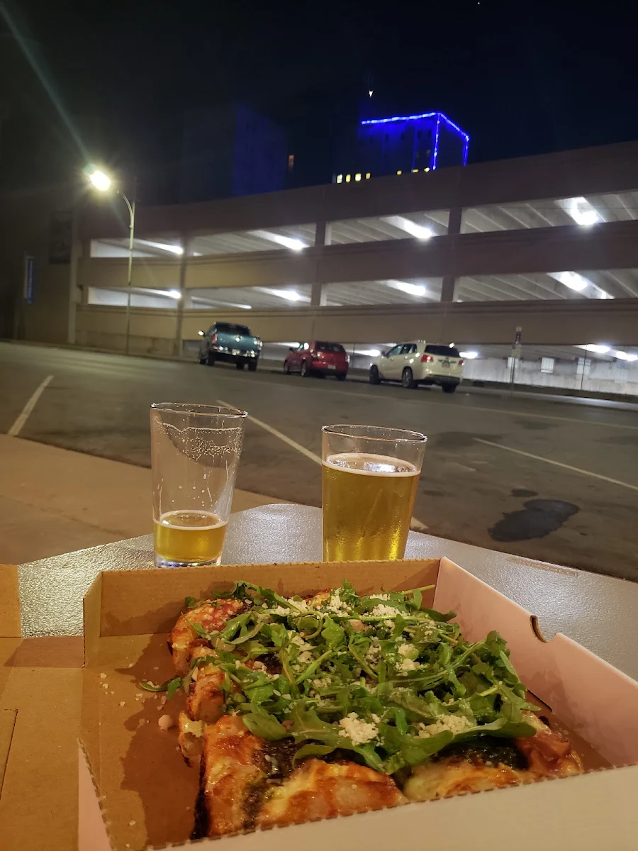 Mean Green Pizza
