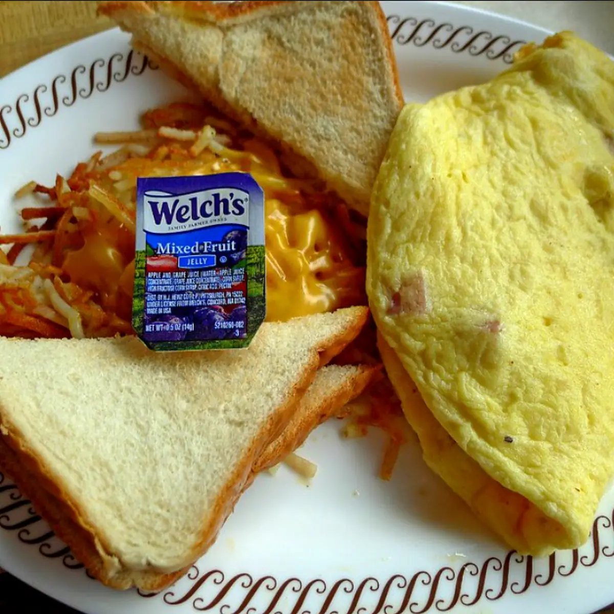 Ham & Cheese Omelette
