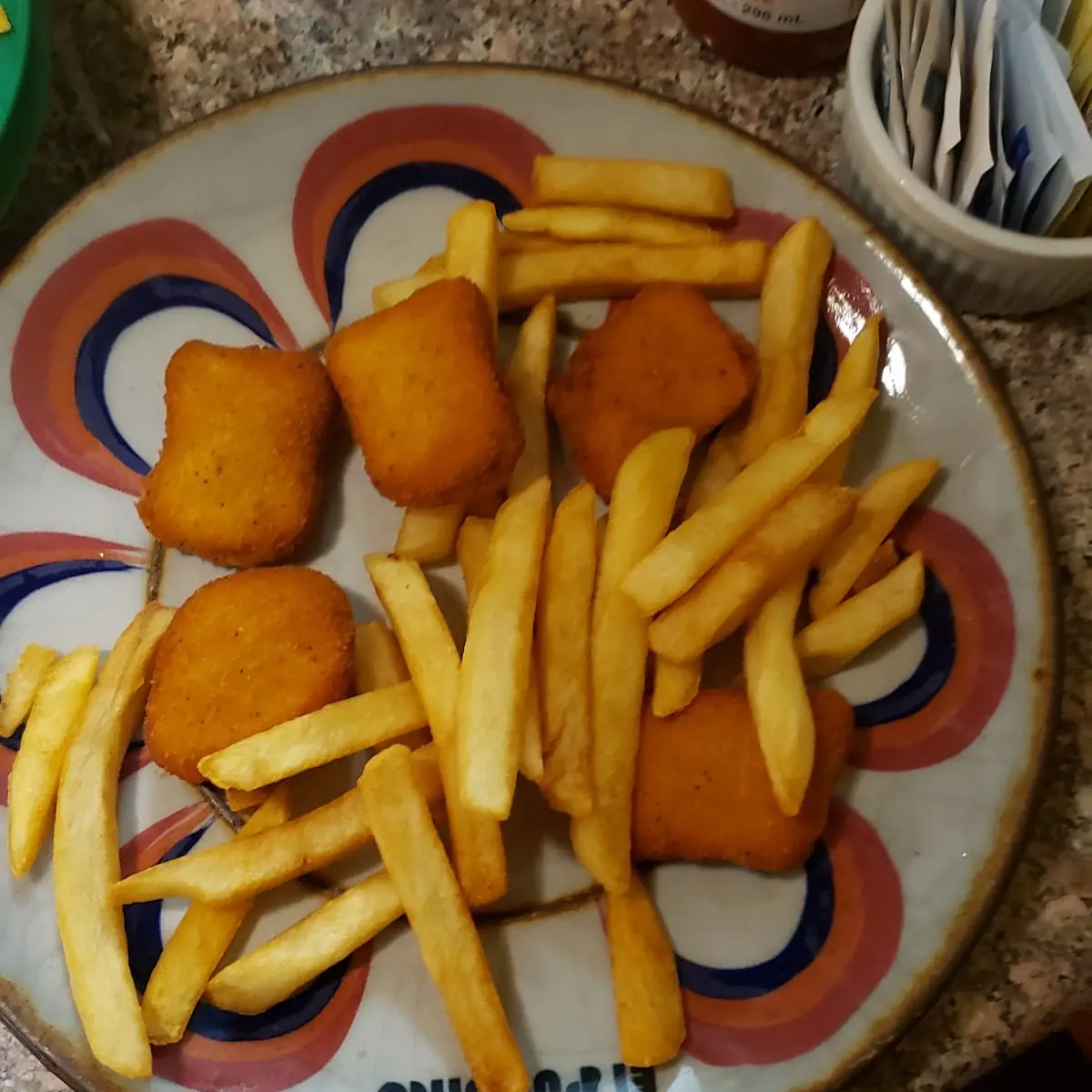 Chicken Nuggets with Fries