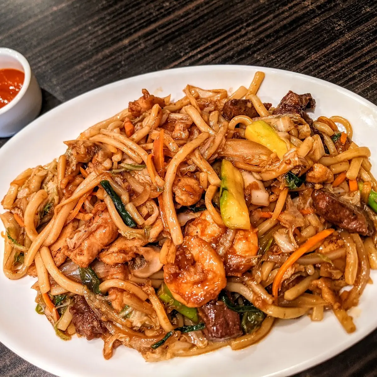 Combination Stir Fry Udon