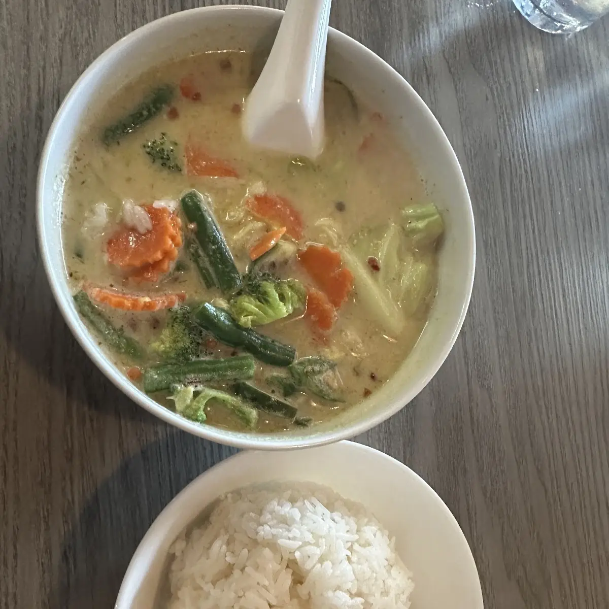 Green Curry with Rice