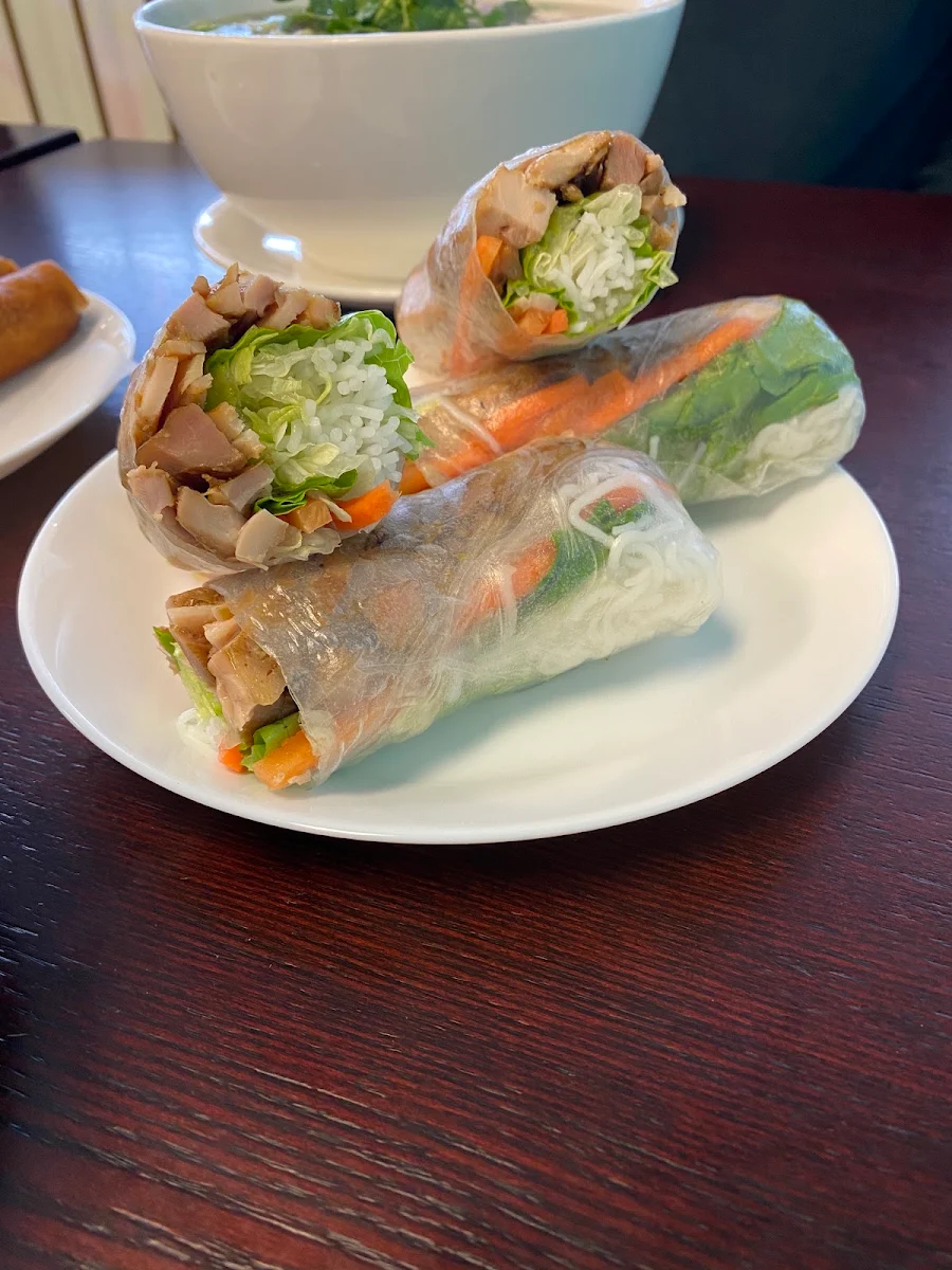 Chicken Salad Rolls, Un Pho Get a Bowl