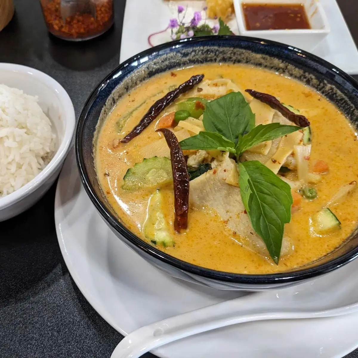 Green Curry Noodle Soup