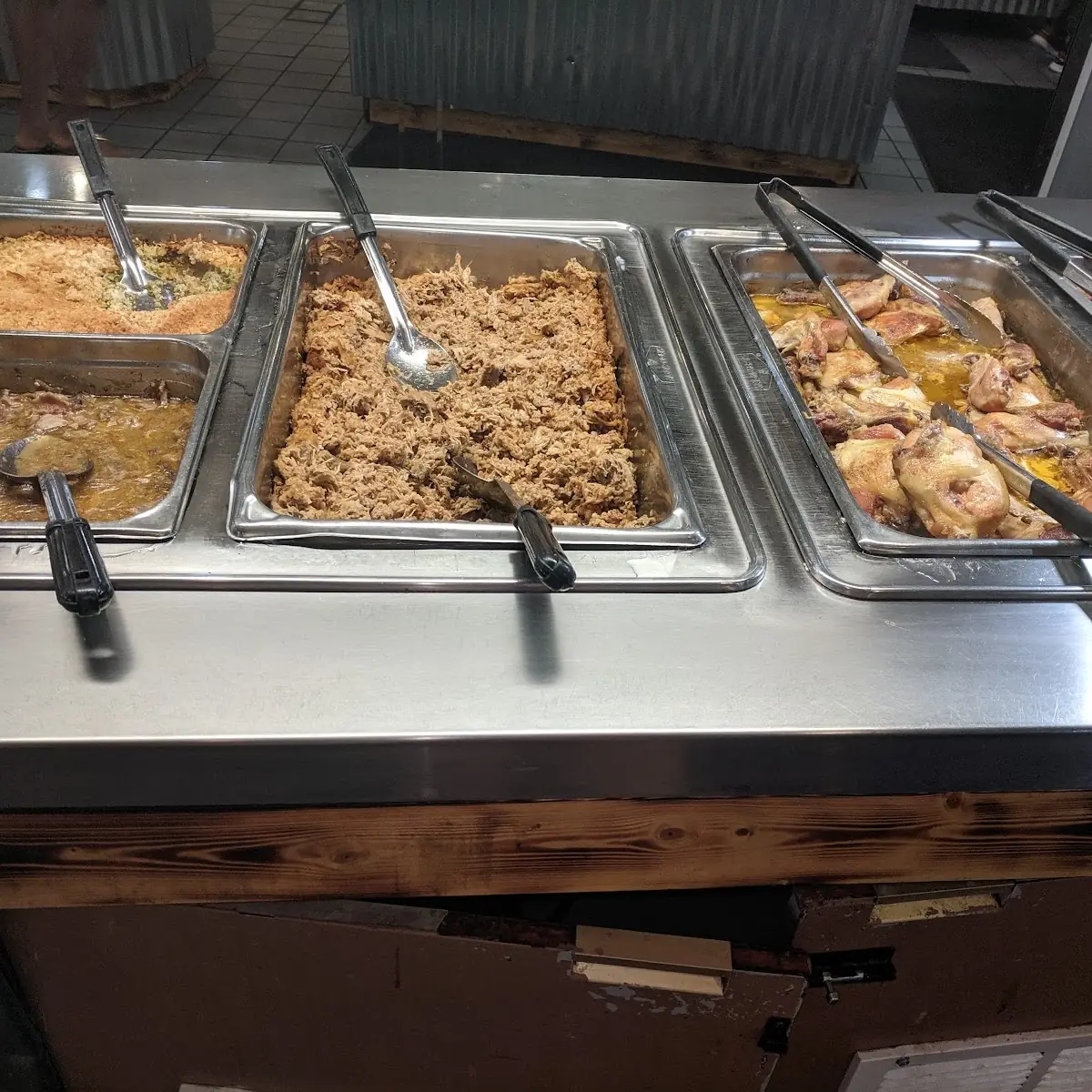 Pulled Pork on Buffet