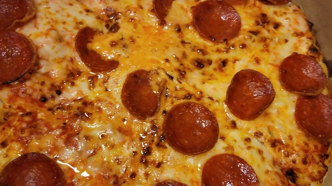 Cream Cheese Pepperoni Pizza