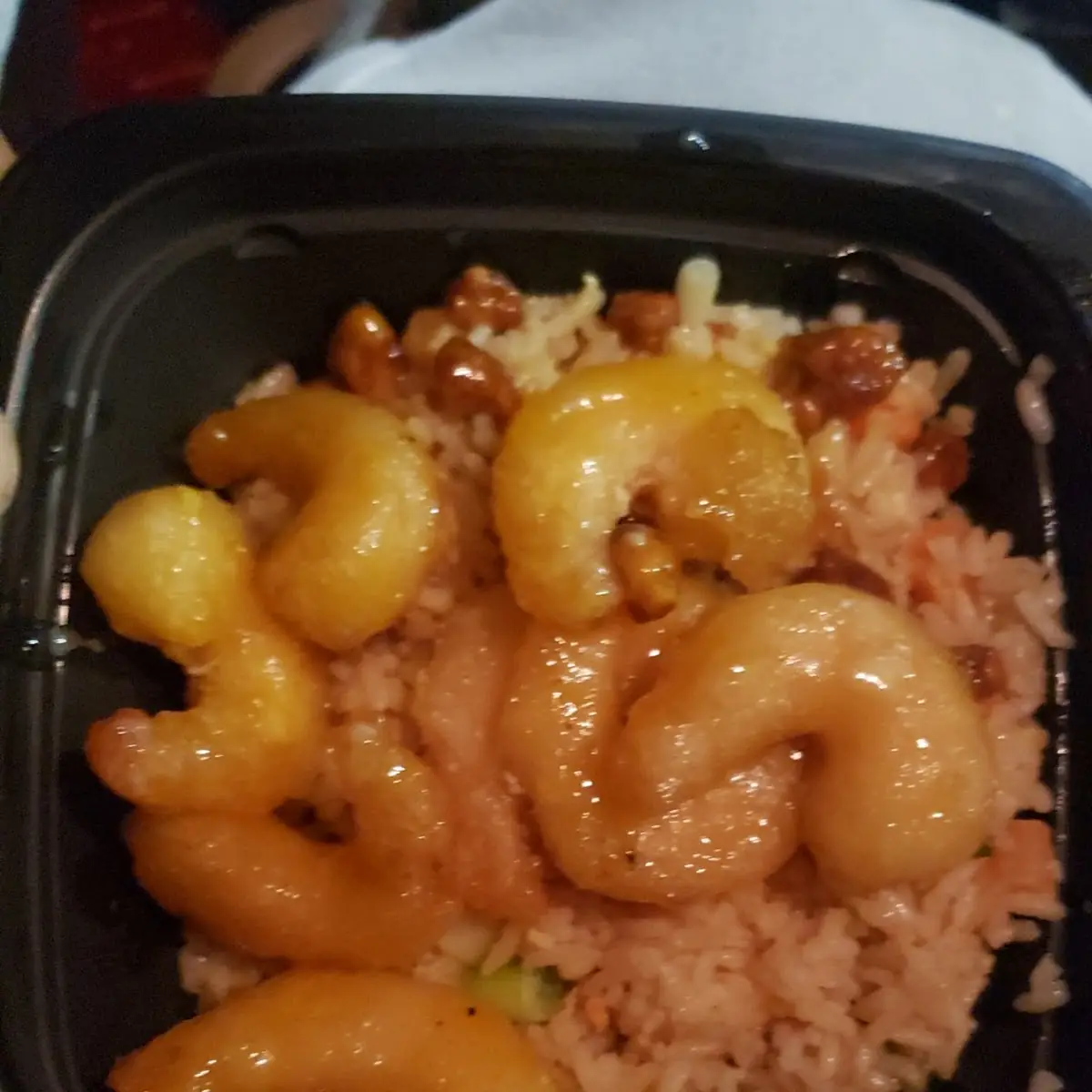 Honey Walnut Shrimp Fried Rice