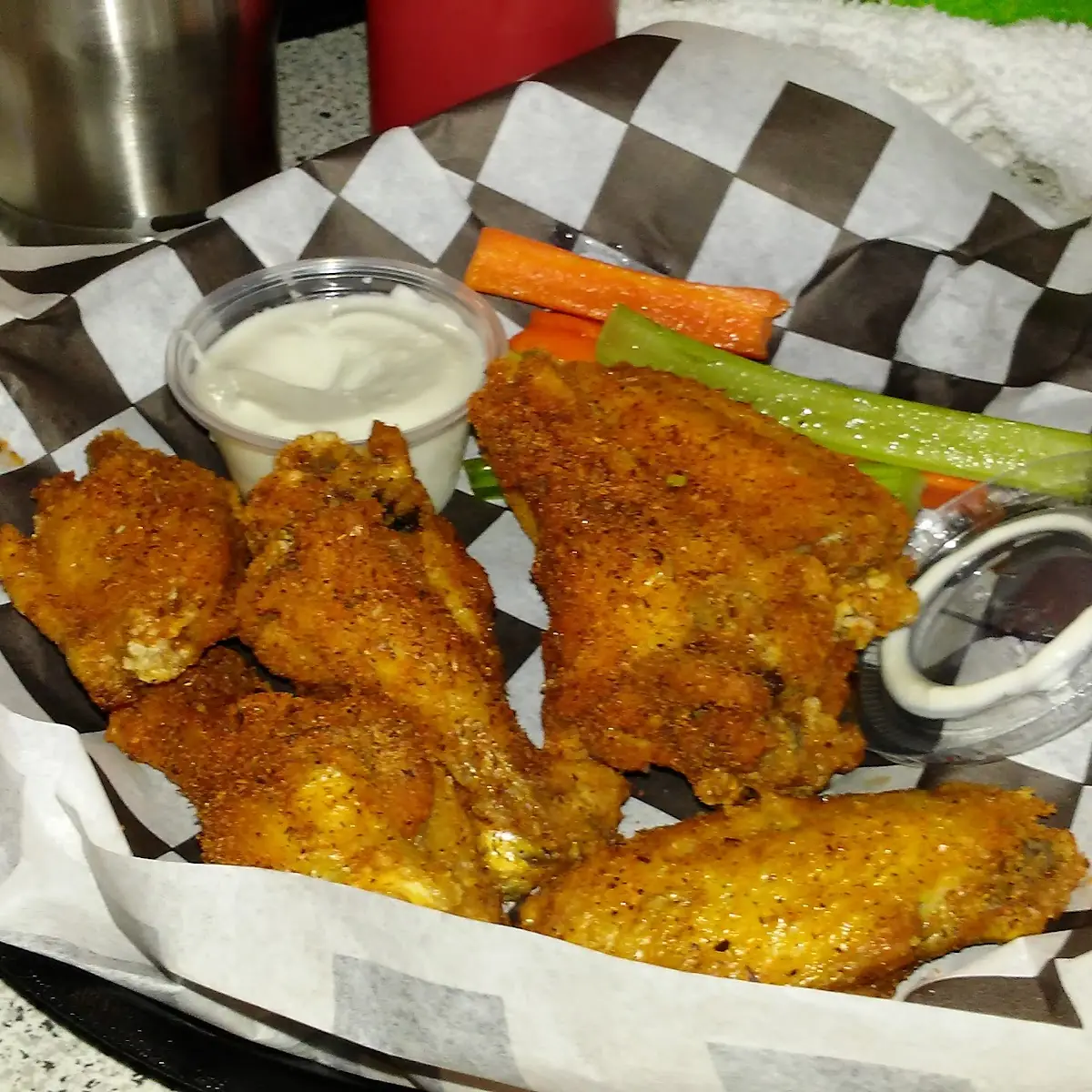Cajun Dry Rub Wings