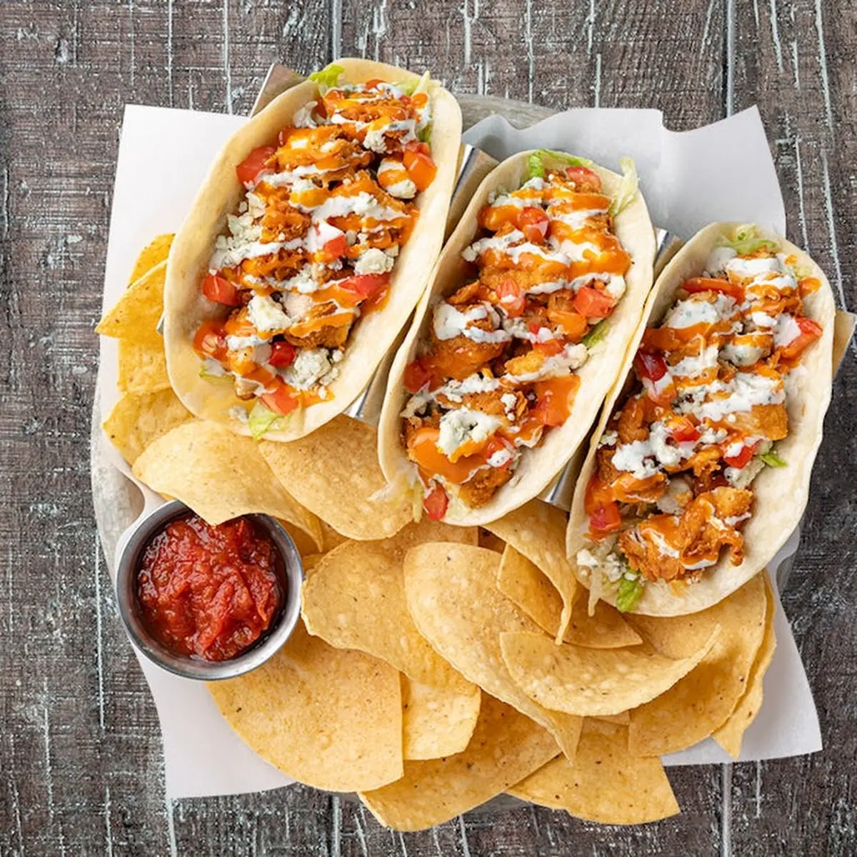 Buffalo Chicken Tacos