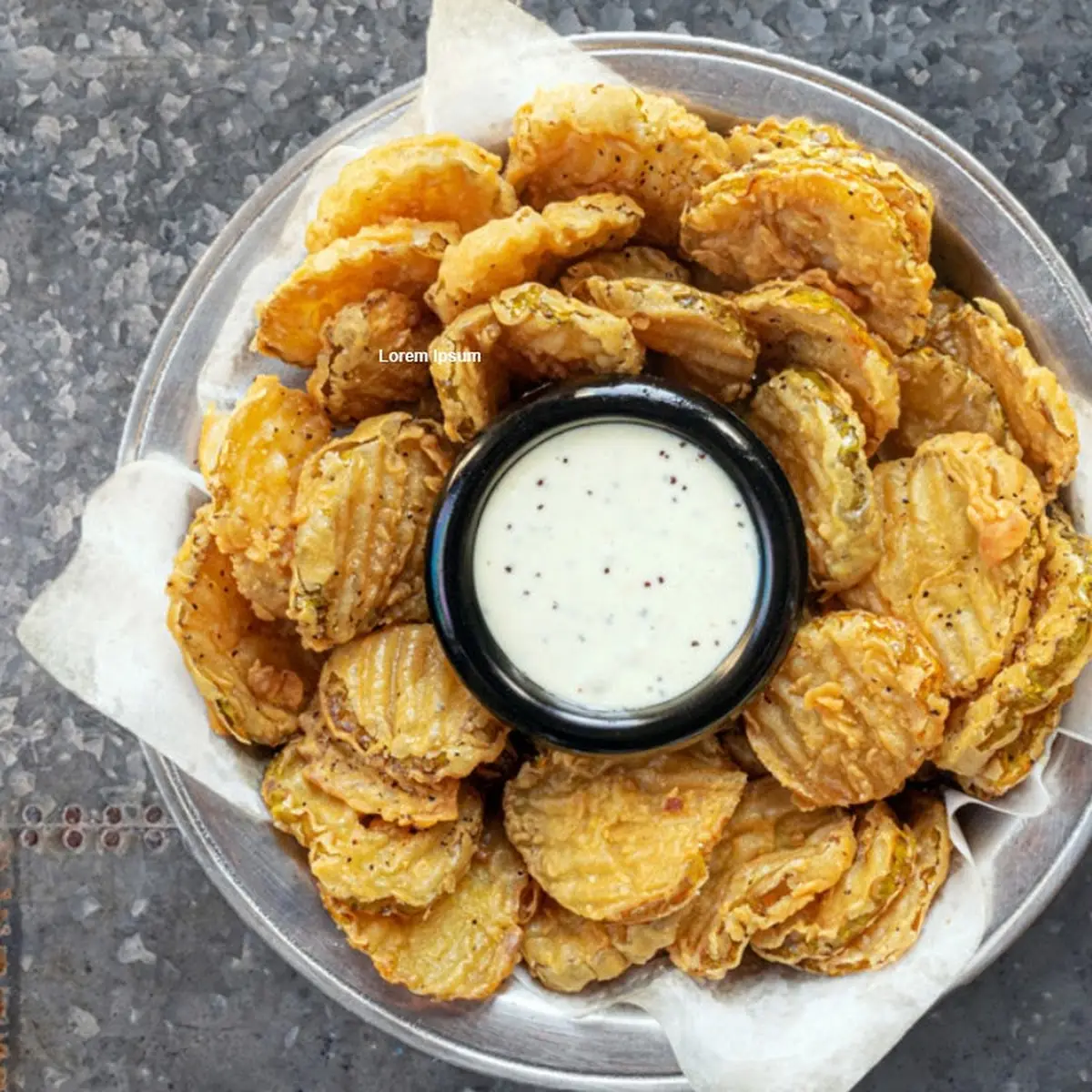 Salt & Pepper Fried Pickles