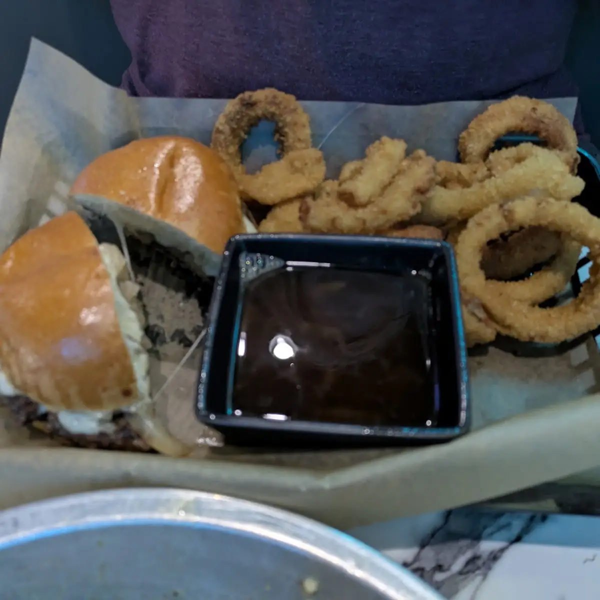 French Dip Burger