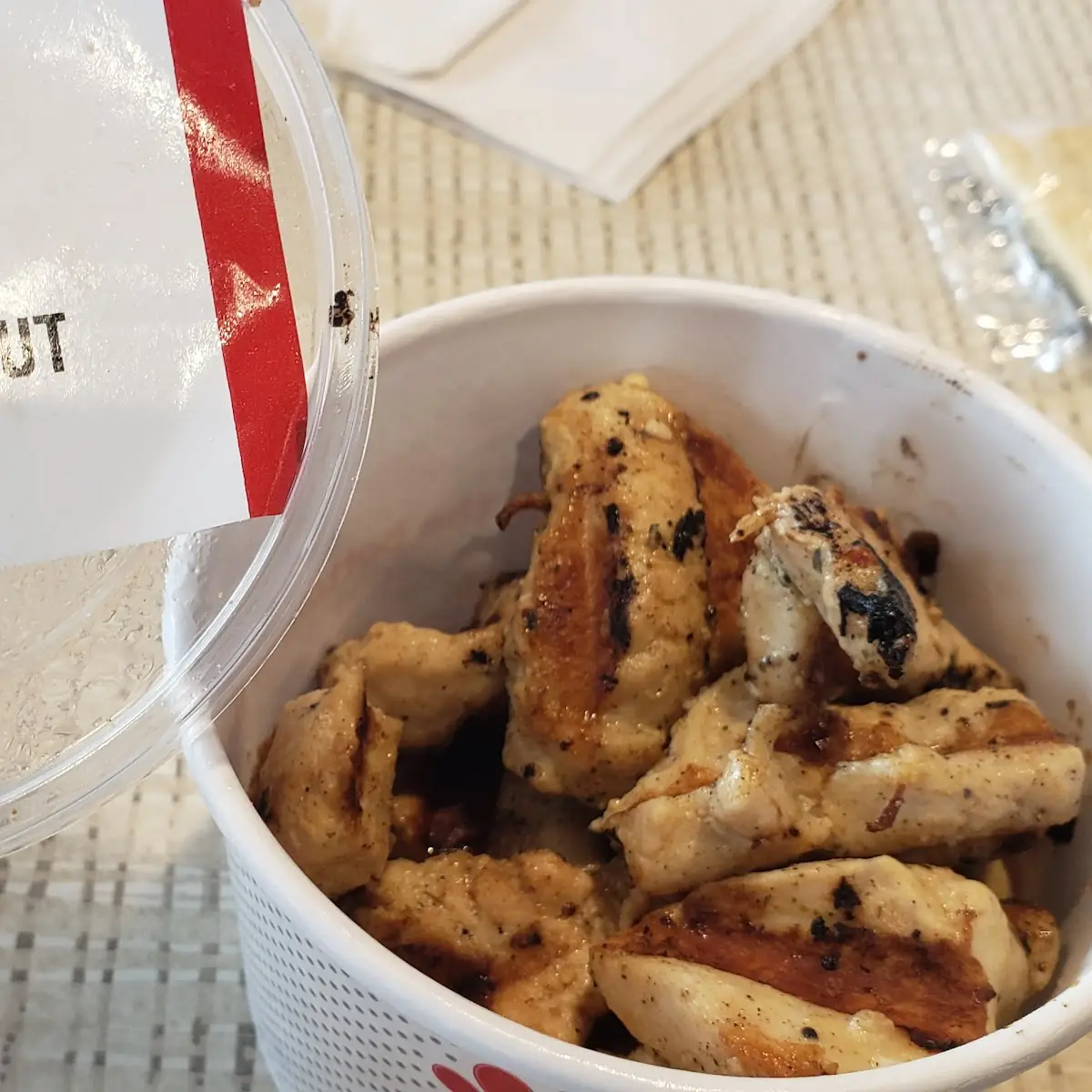 Grilled Chicken Nuggets