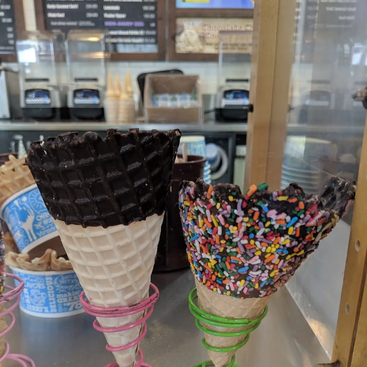 Gelato Waffle Cones