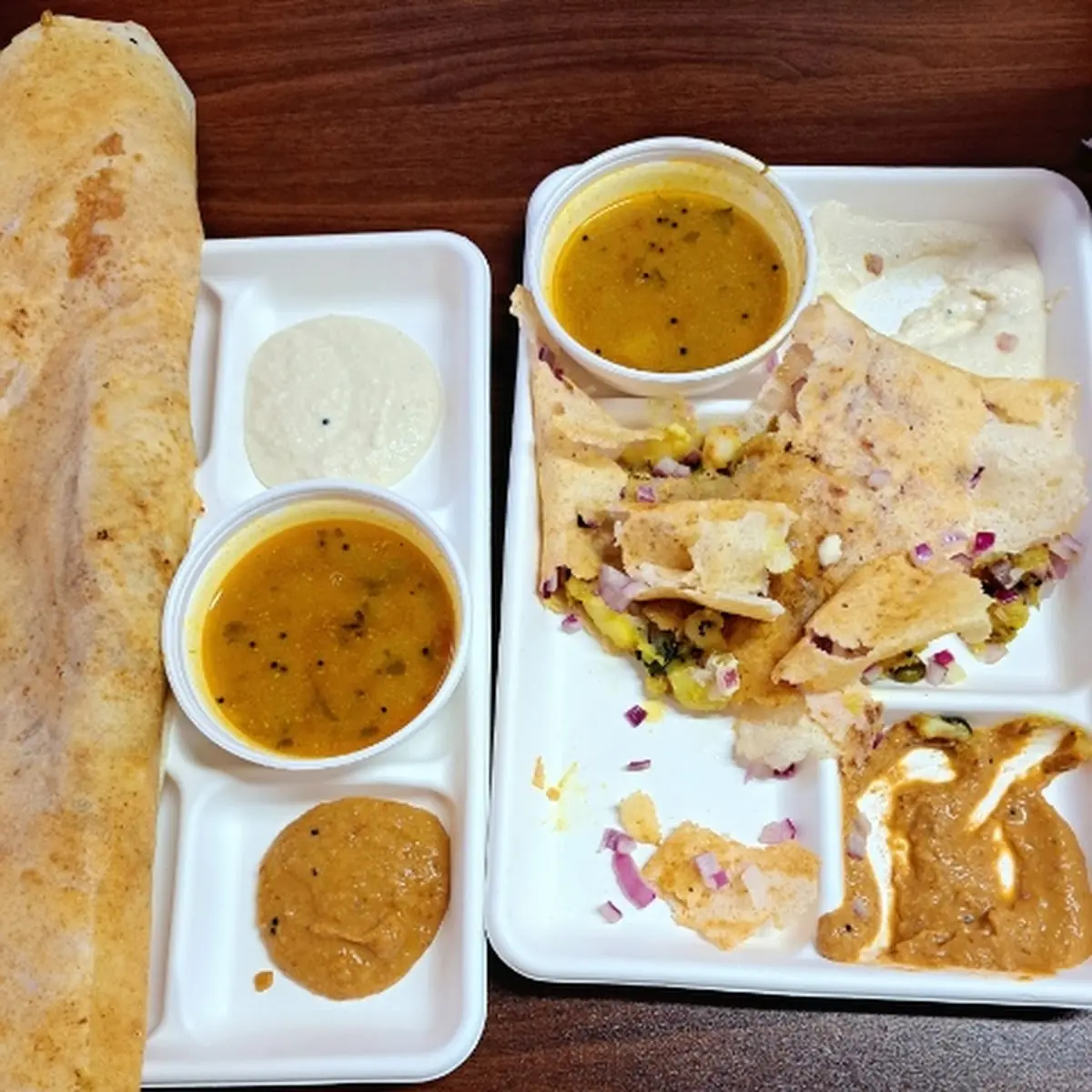 Onion Butter Masala Dosa