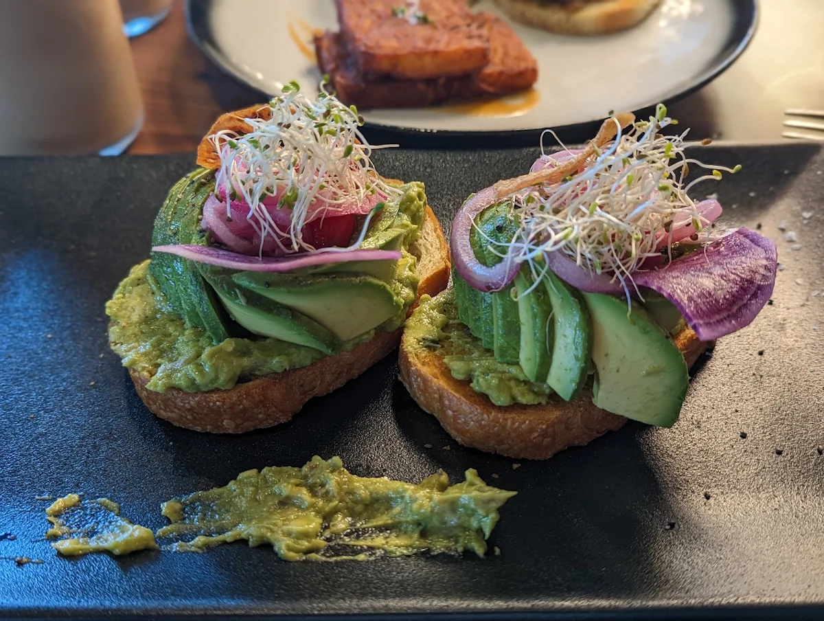 Avocado Toast on Sourdough Bread