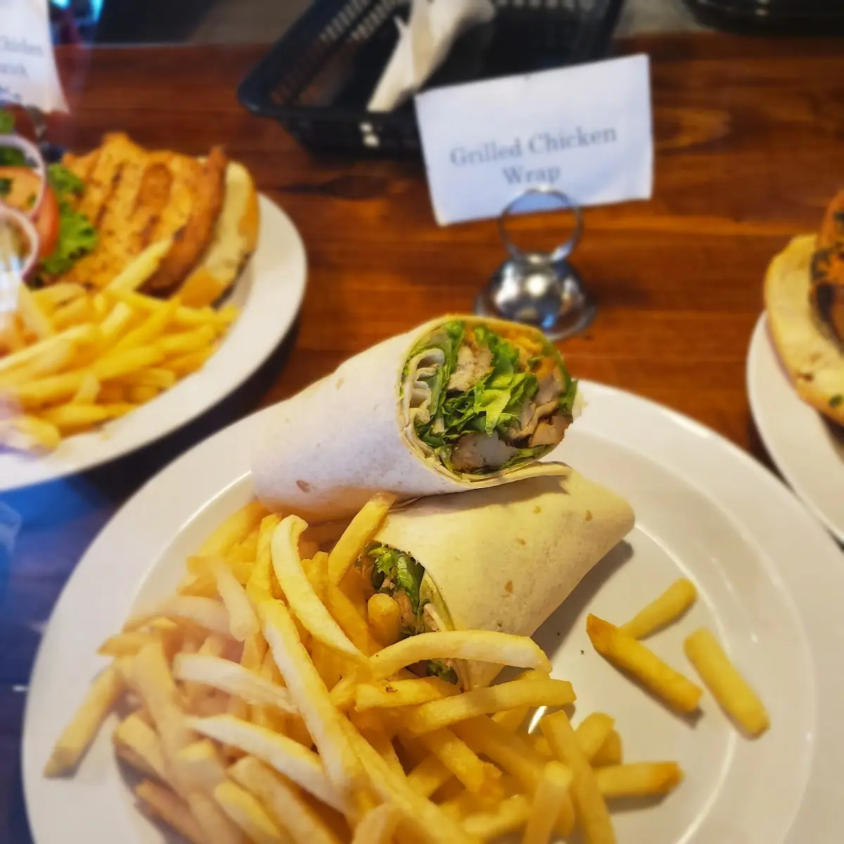 Grilled Chicken Wrap