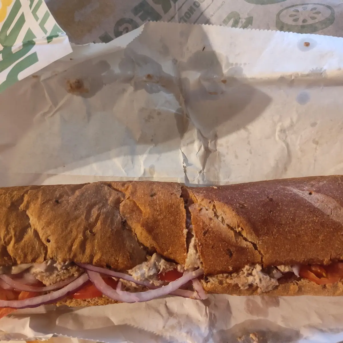 Foot Long Tuna Sandwich