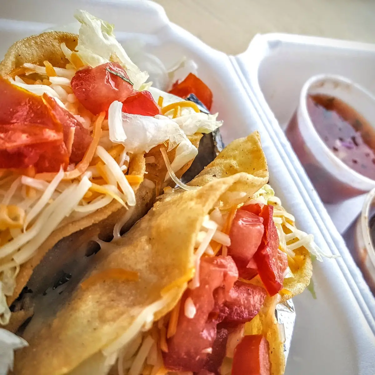 2 Hard Shell Taco Plate
