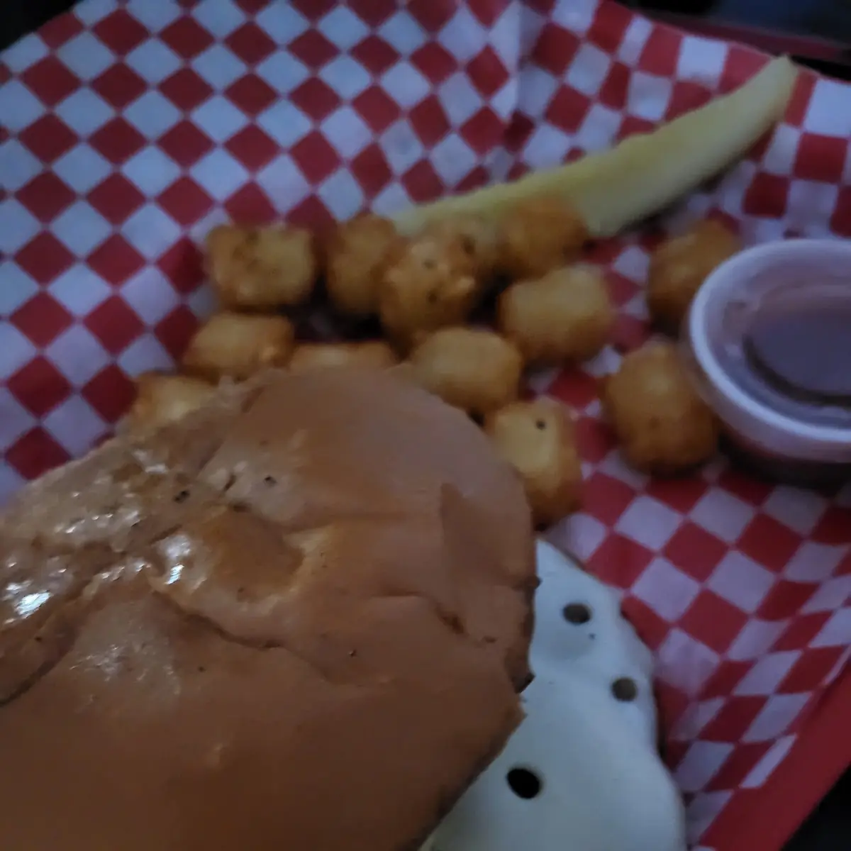 Mushroom Swiss Burger Combo