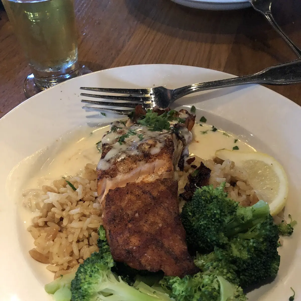 Enlightened Cherry Chipotle Glazed Salmon