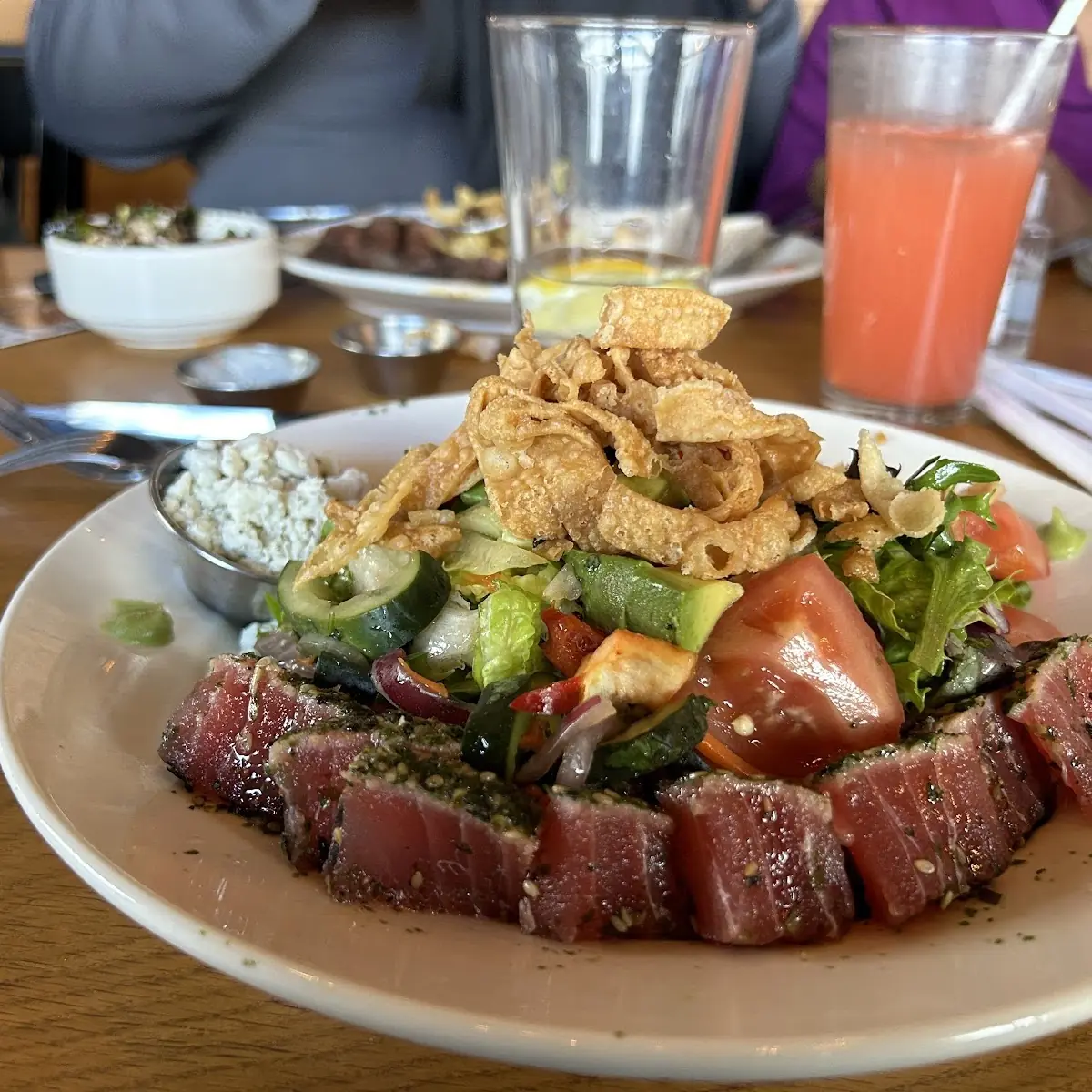 Enlightened Seared Ahi Salad