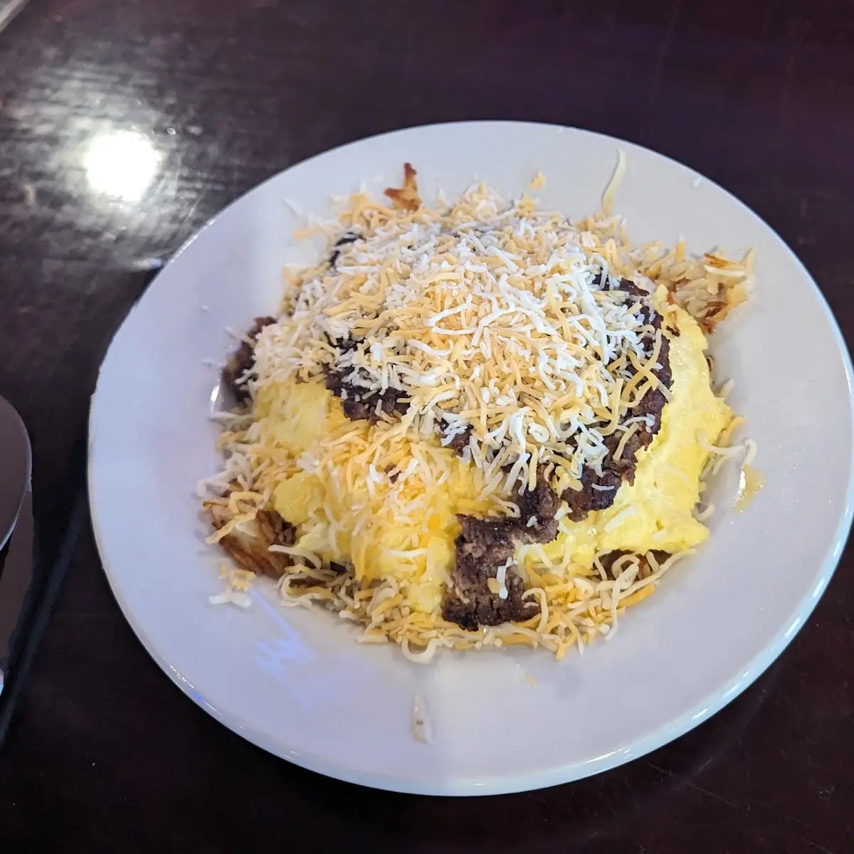 Sausage Hash Brown Bowl