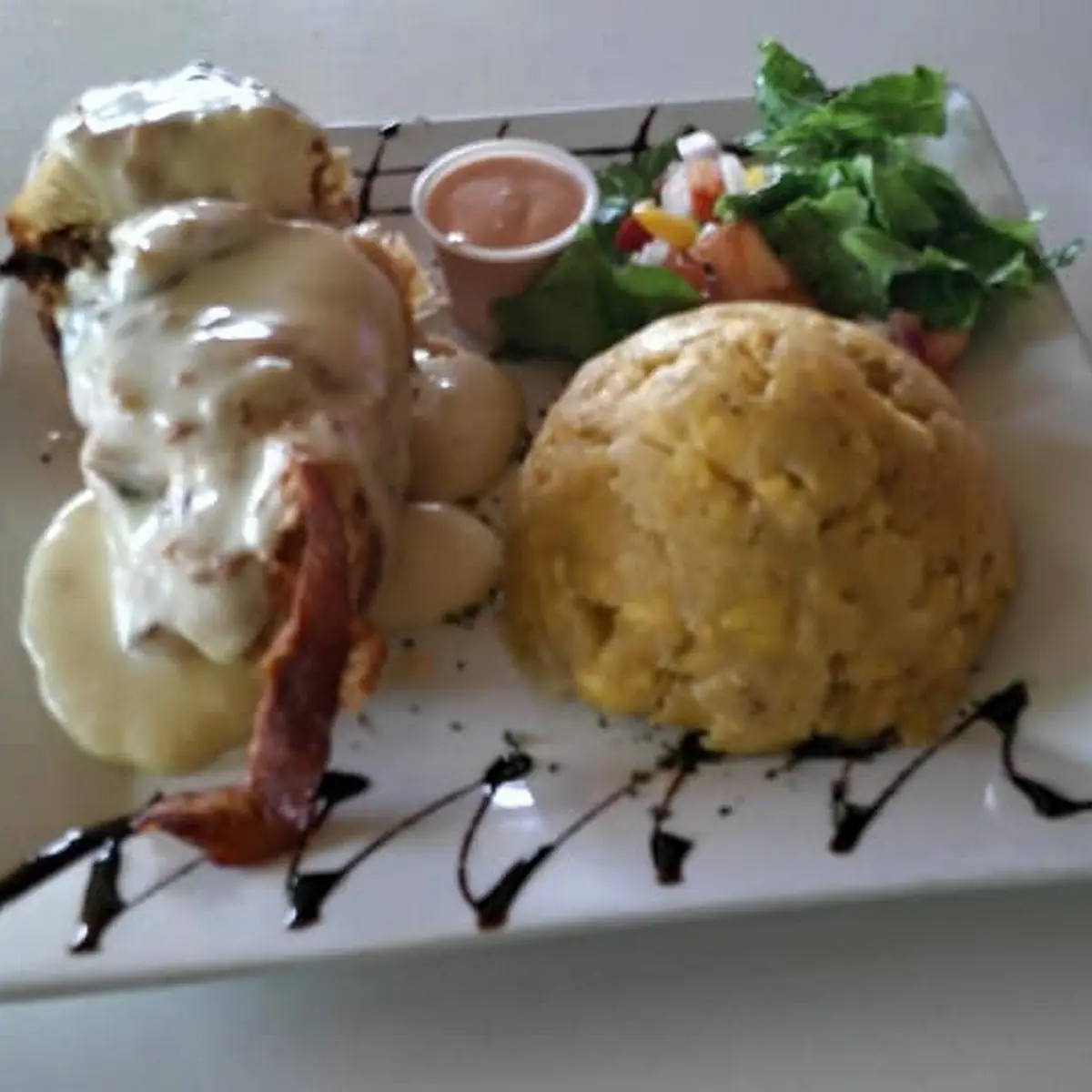 Mofongo de Plátano Maduro