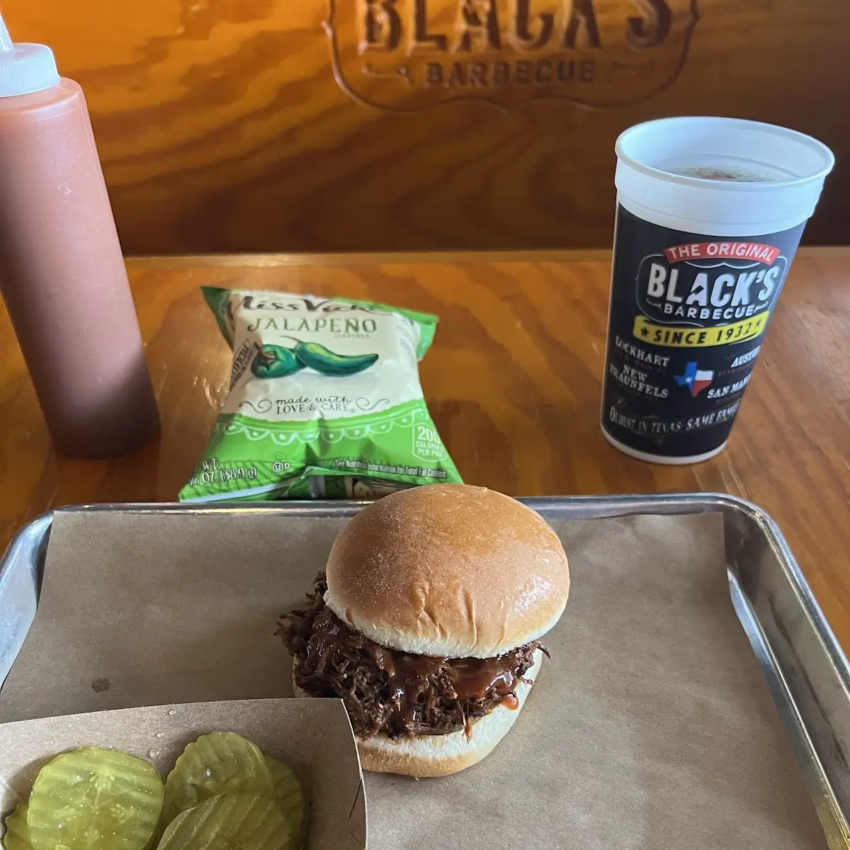 Chopped Brisket Sandwich
