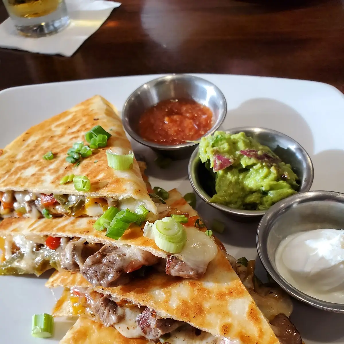 Grilled Chicken or Steak Quesadilla