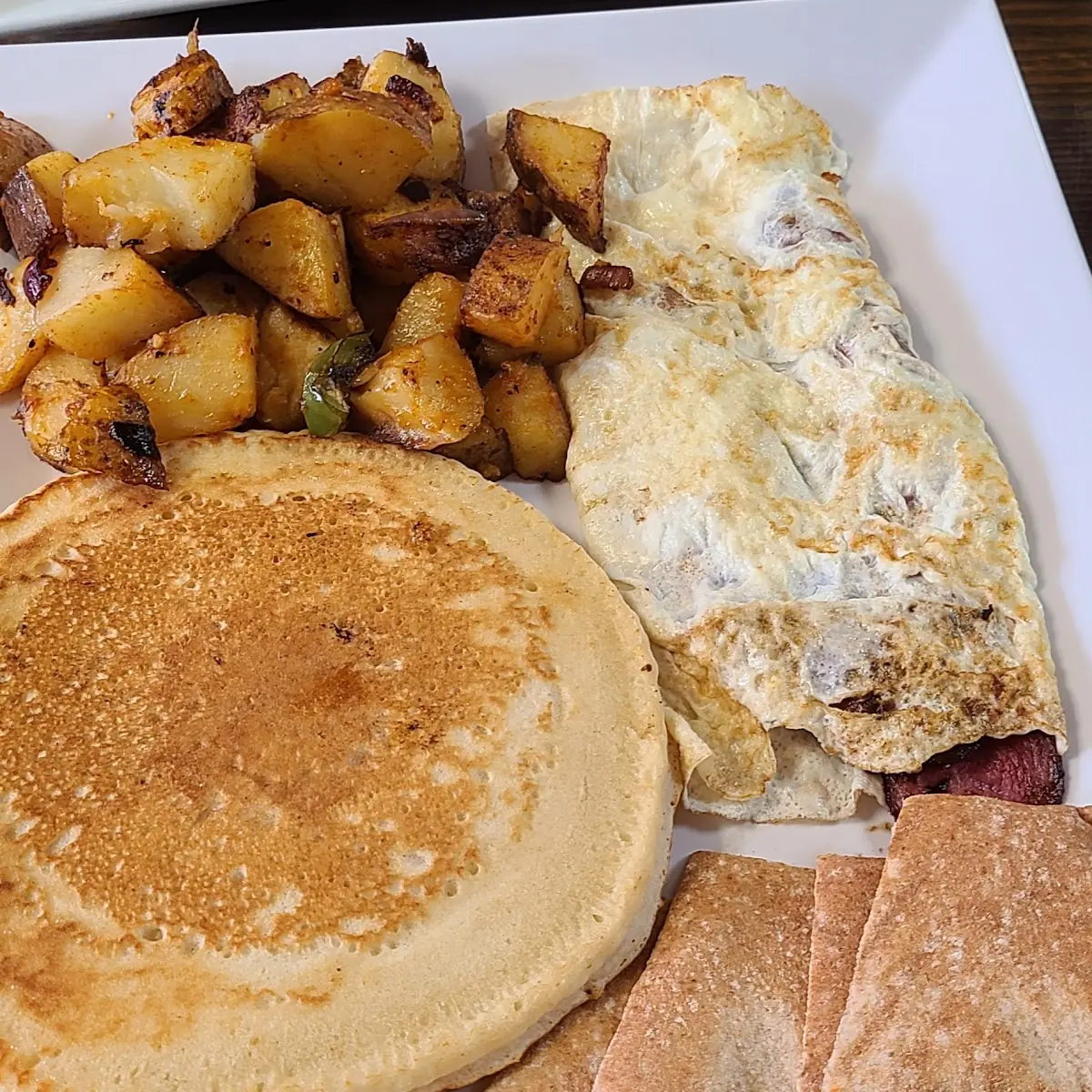 Lumberjack Breakfast Plate