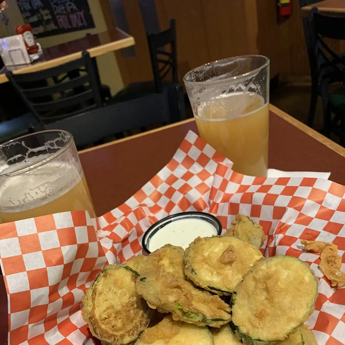 Golden Fried Dills