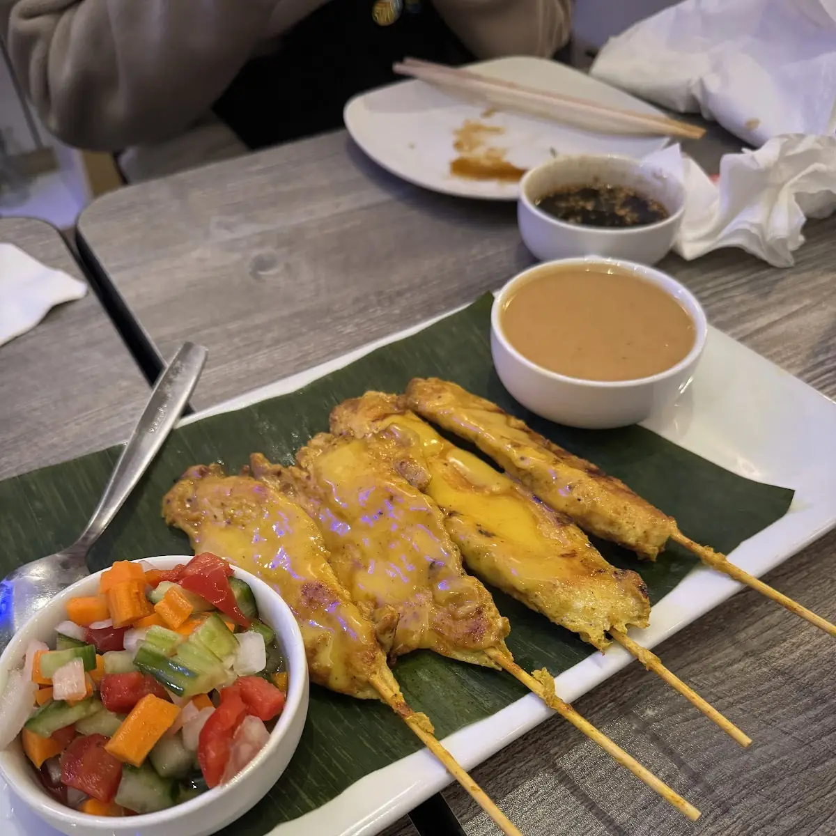 Rice with Garlic (chicken, beef, shrimps or Duck)
