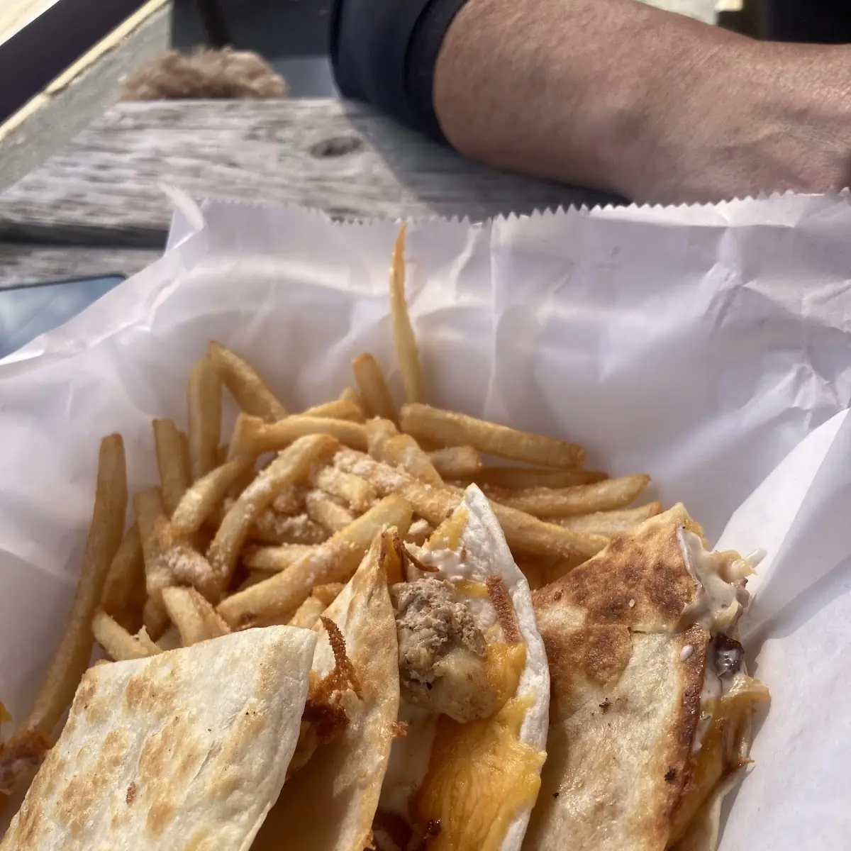 Chicken Bacon Ranch Quesadilla