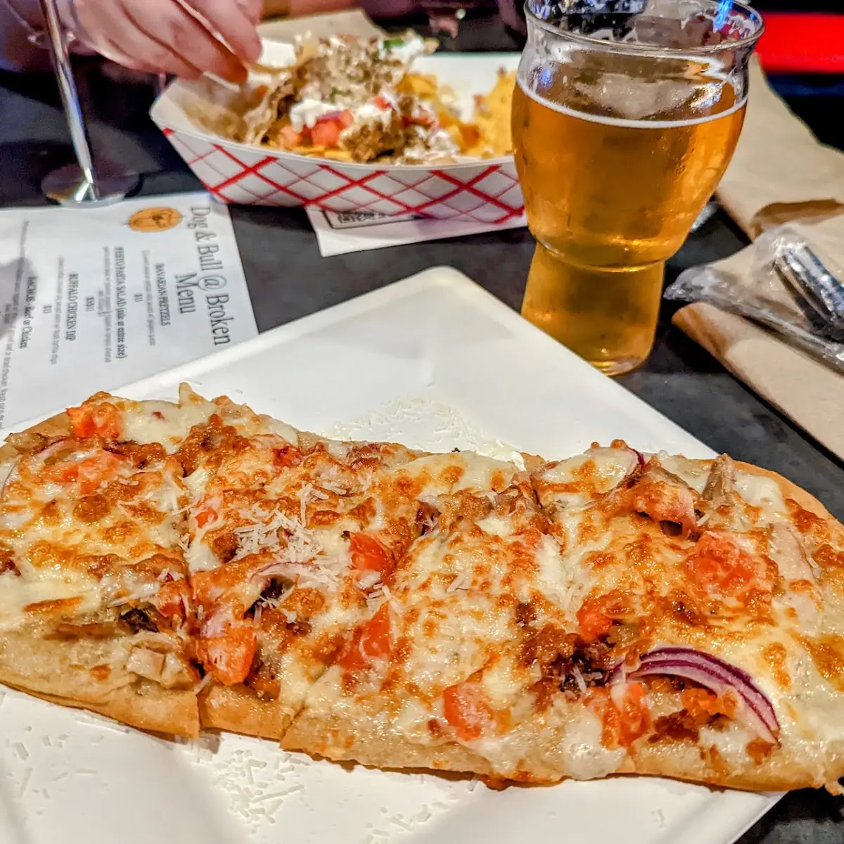 BBQ Chicken & Bacon Flatbread