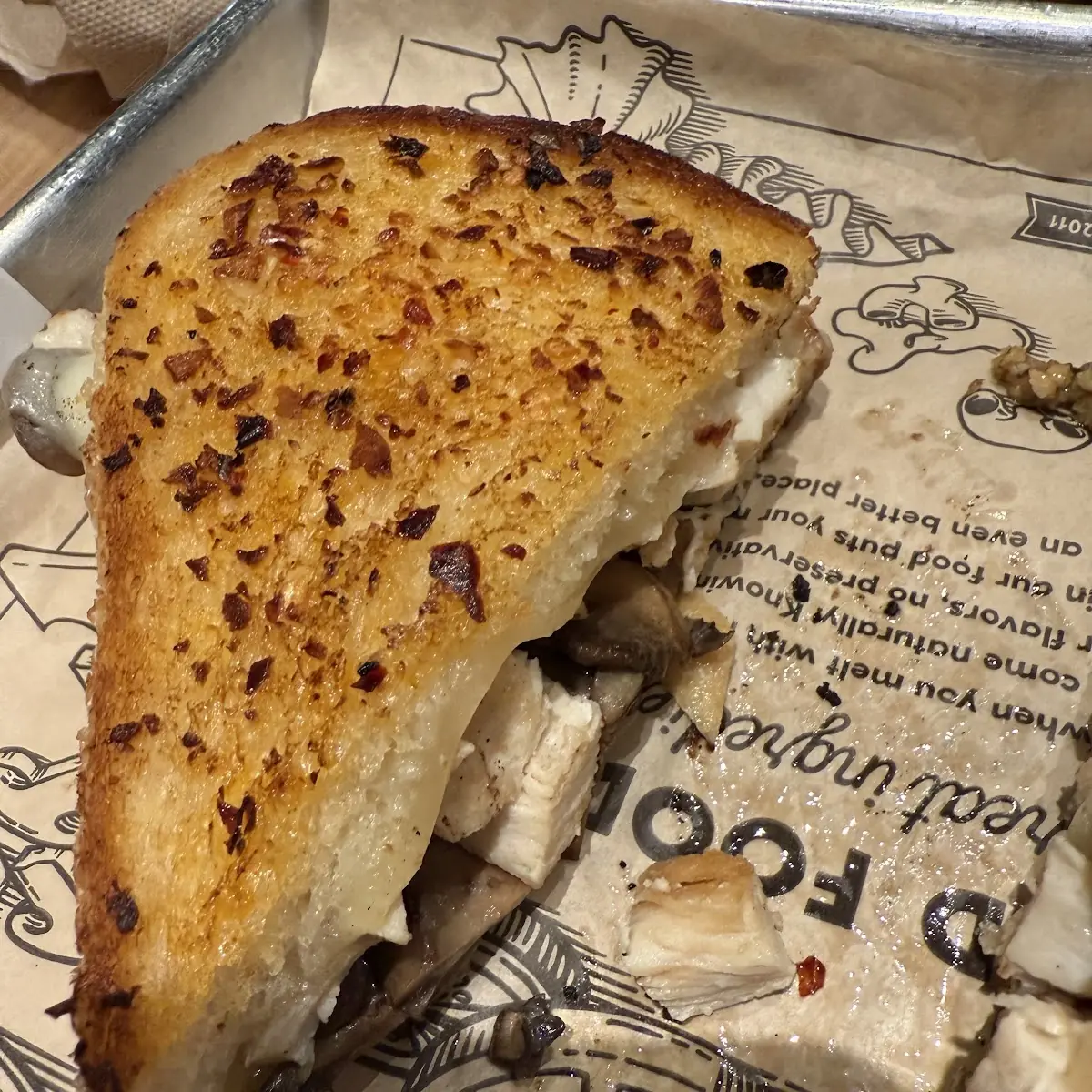 Sicilian Chicken Sandwich