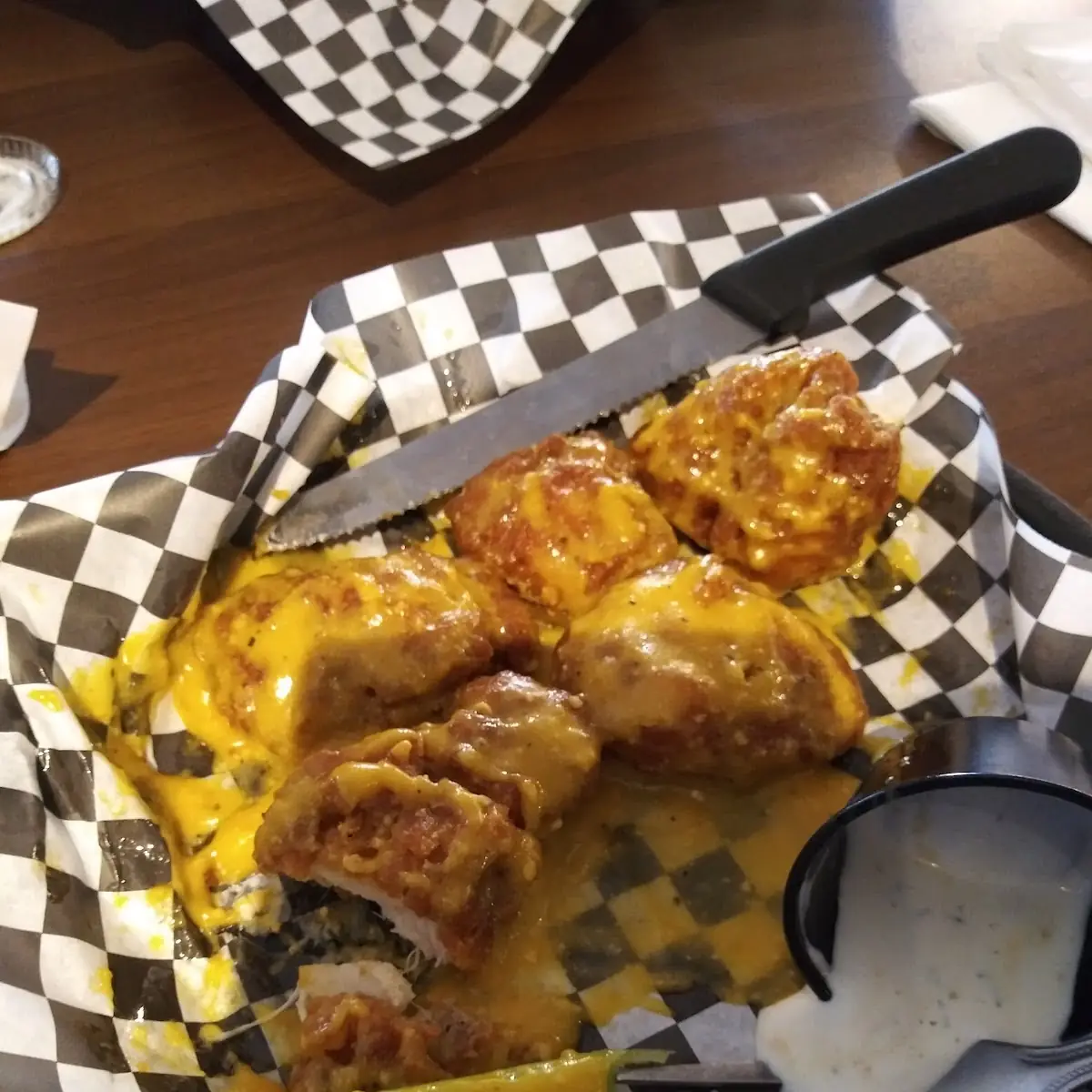 Garlic Parmesan Boneless Chicken Wings