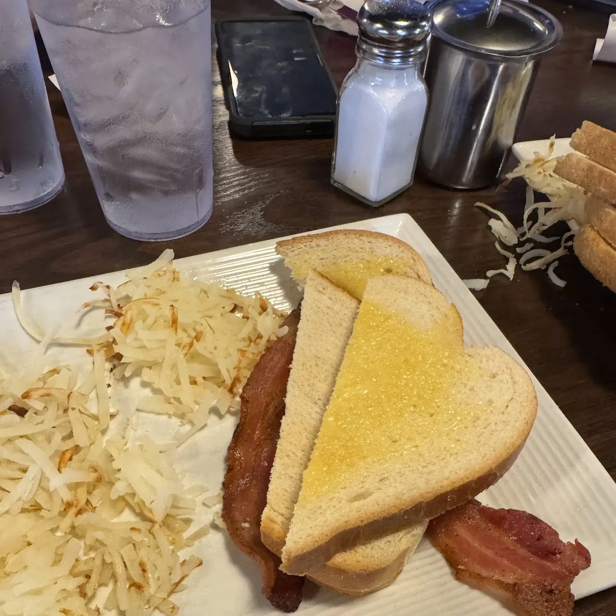 Undercooked Hash Browns