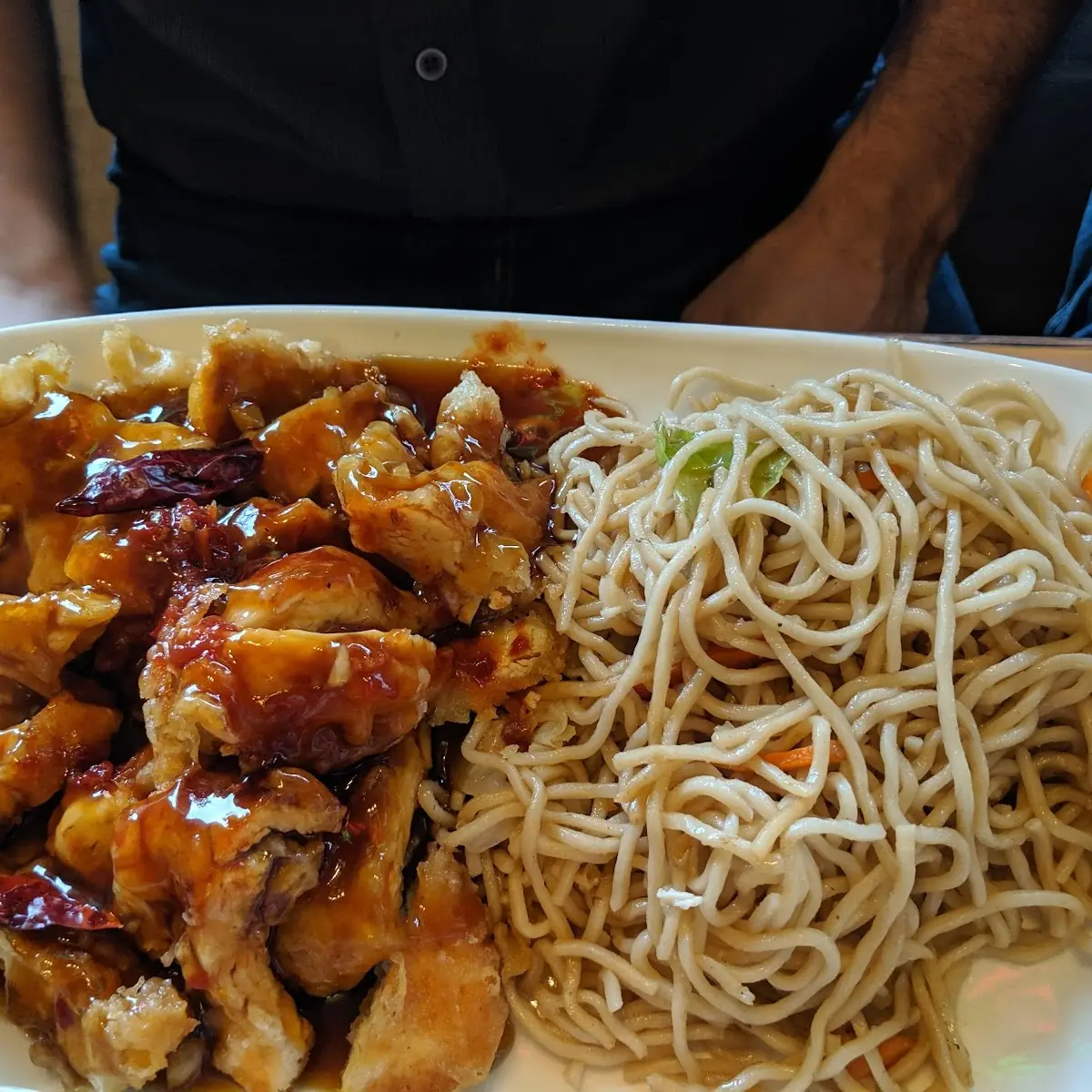 Chicken Black Bean Sauce Chow Mein